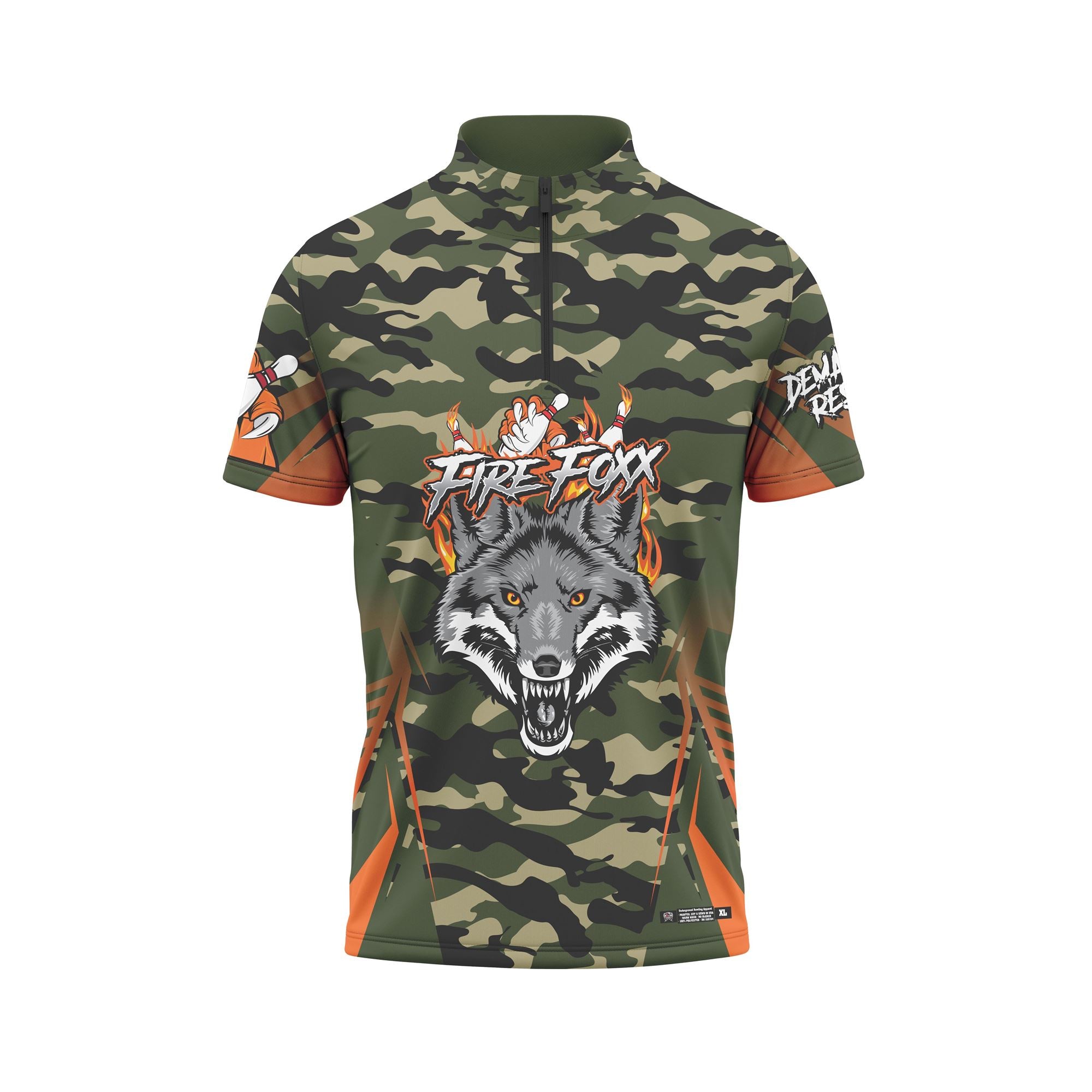 Fire Foxx Camo Jersey