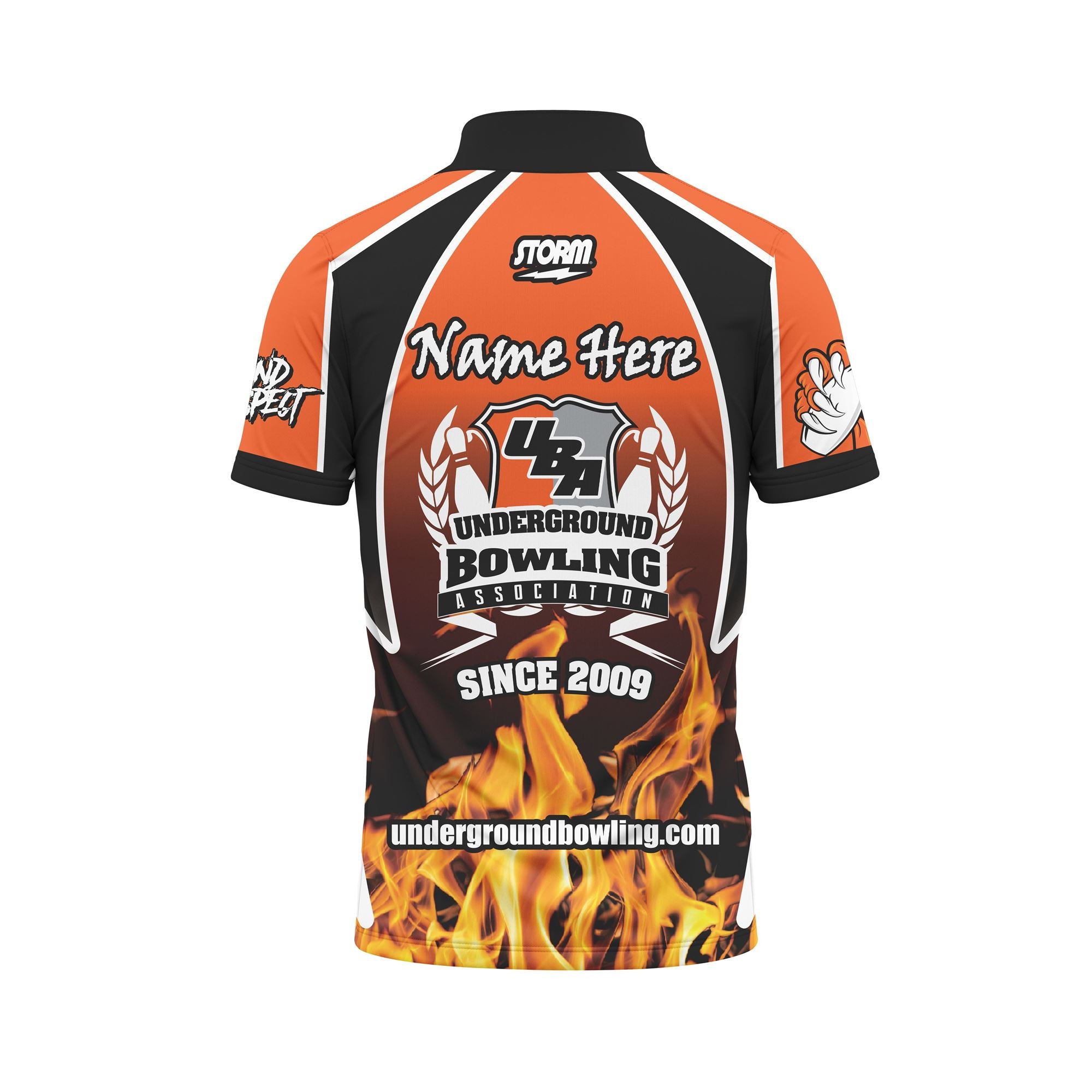 Fire Foxx Orange Fire Jersey