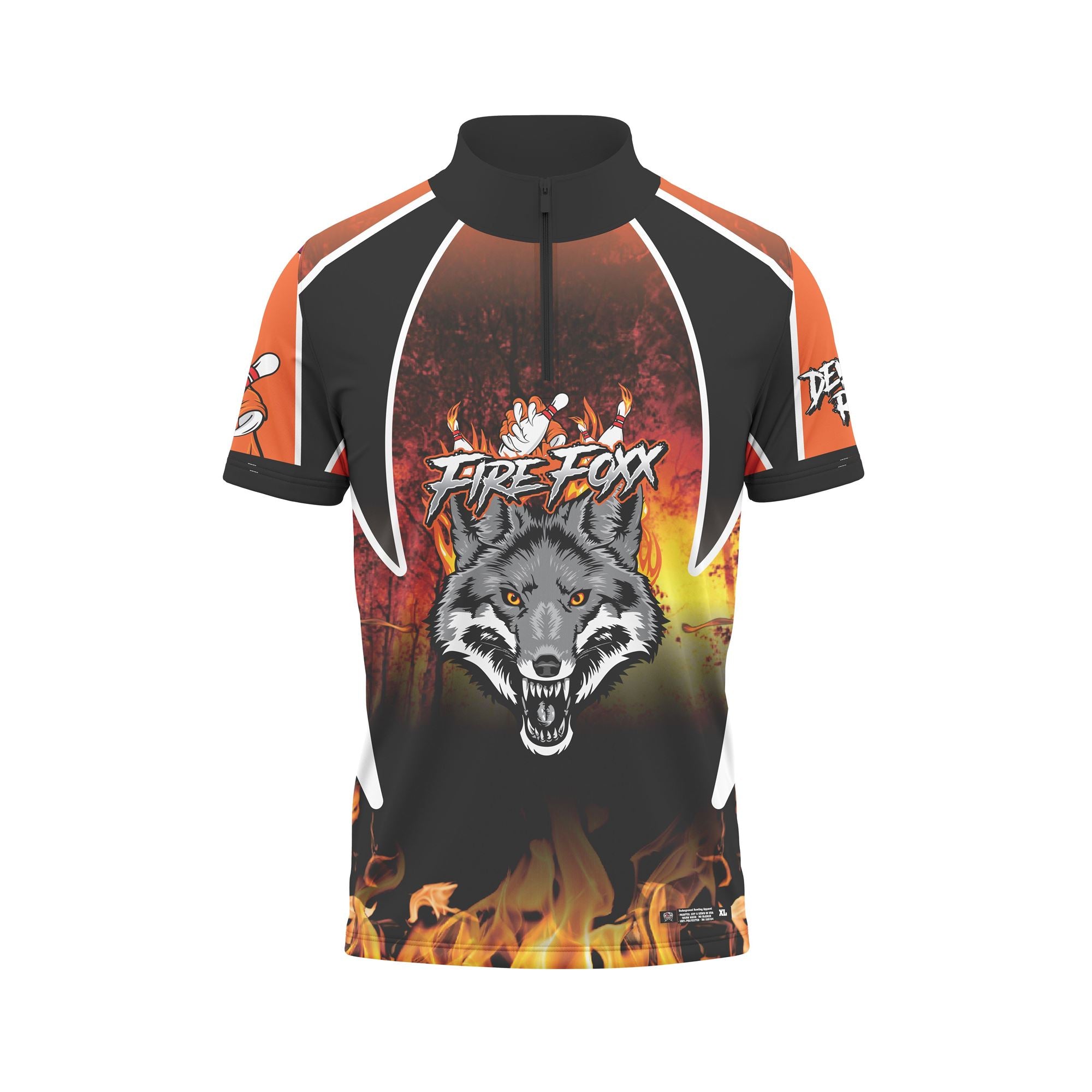 Fire Foxx Orange Fire Jersey