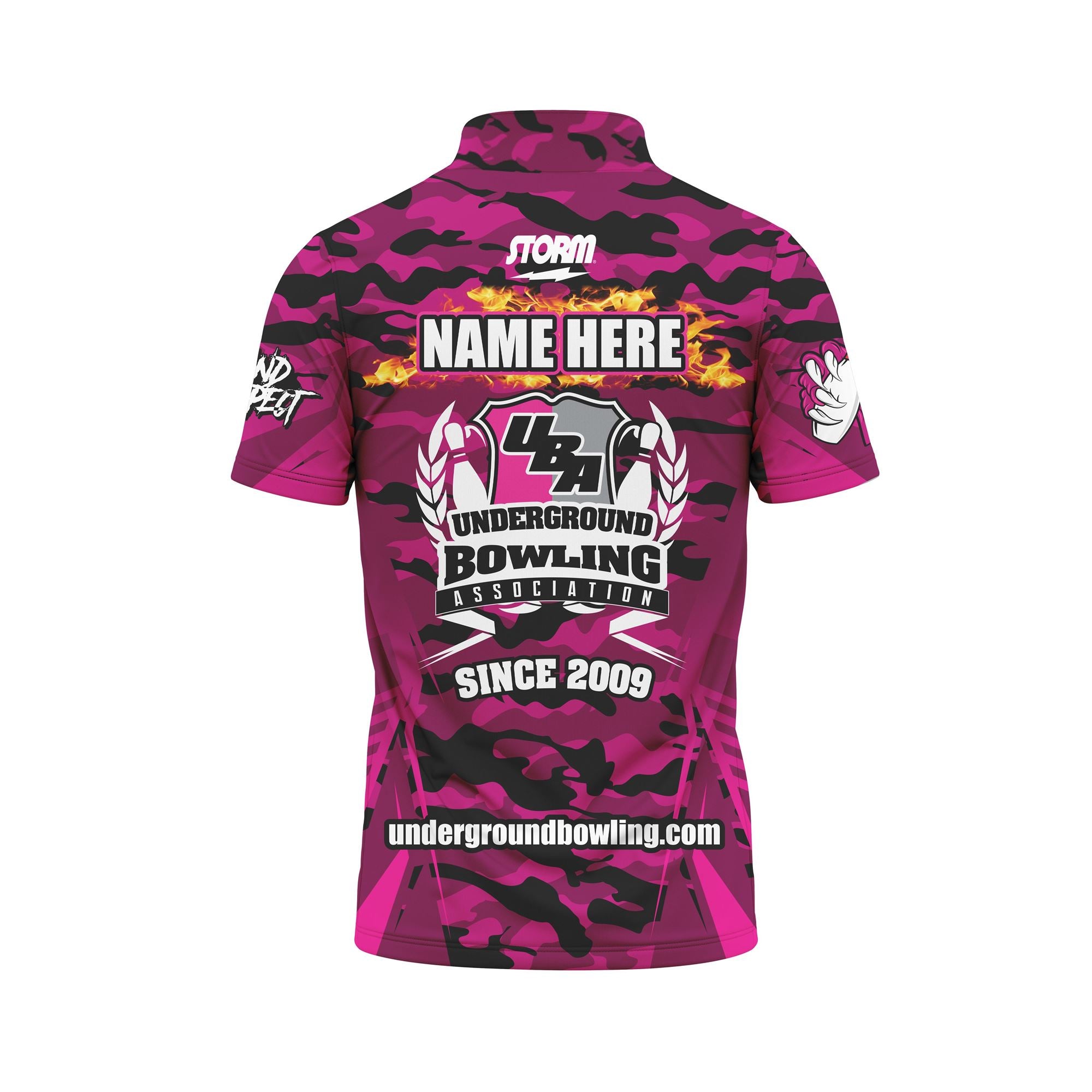 Fire Foxx Pink Camo Jersey