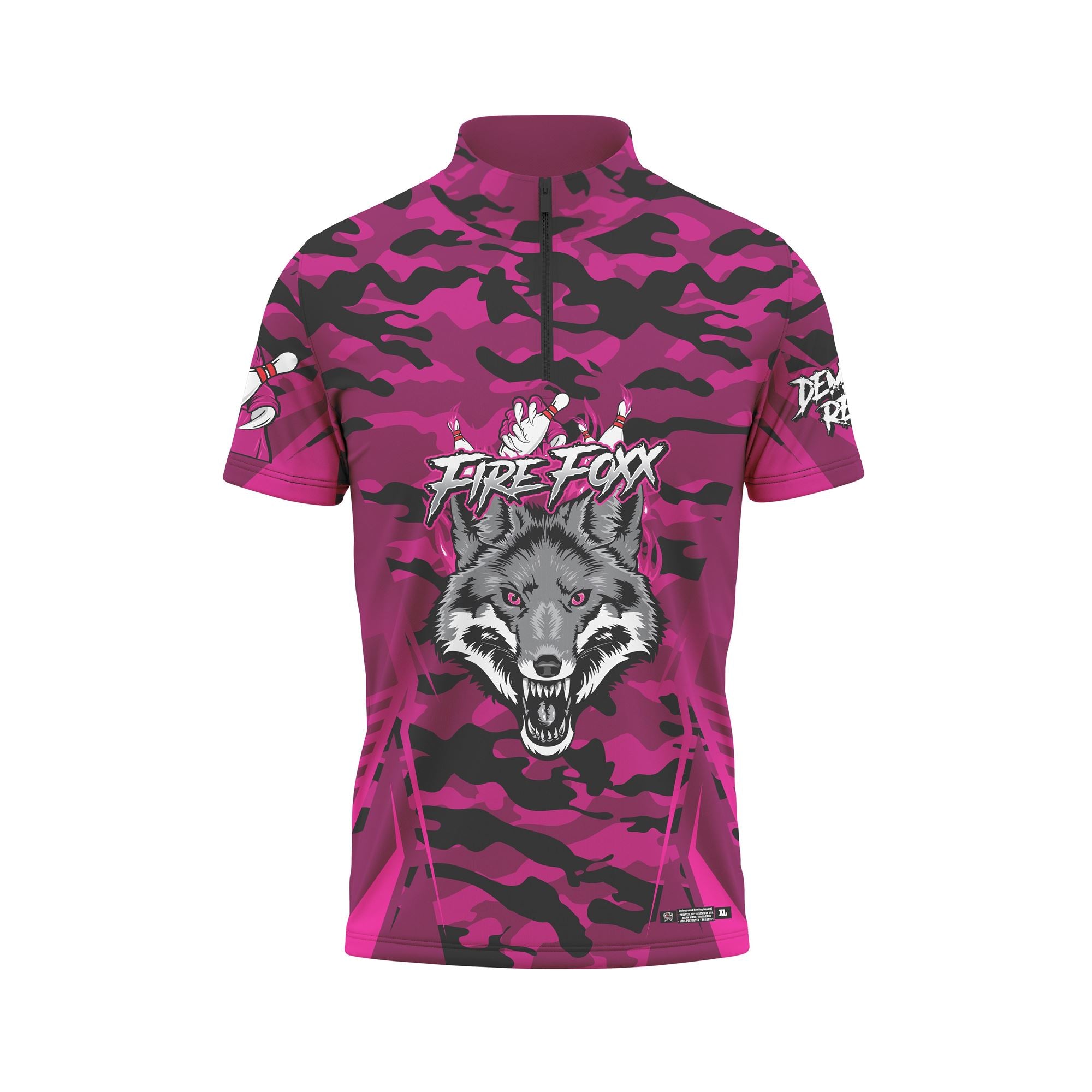 Fire Foxx Pink Camo Jersey