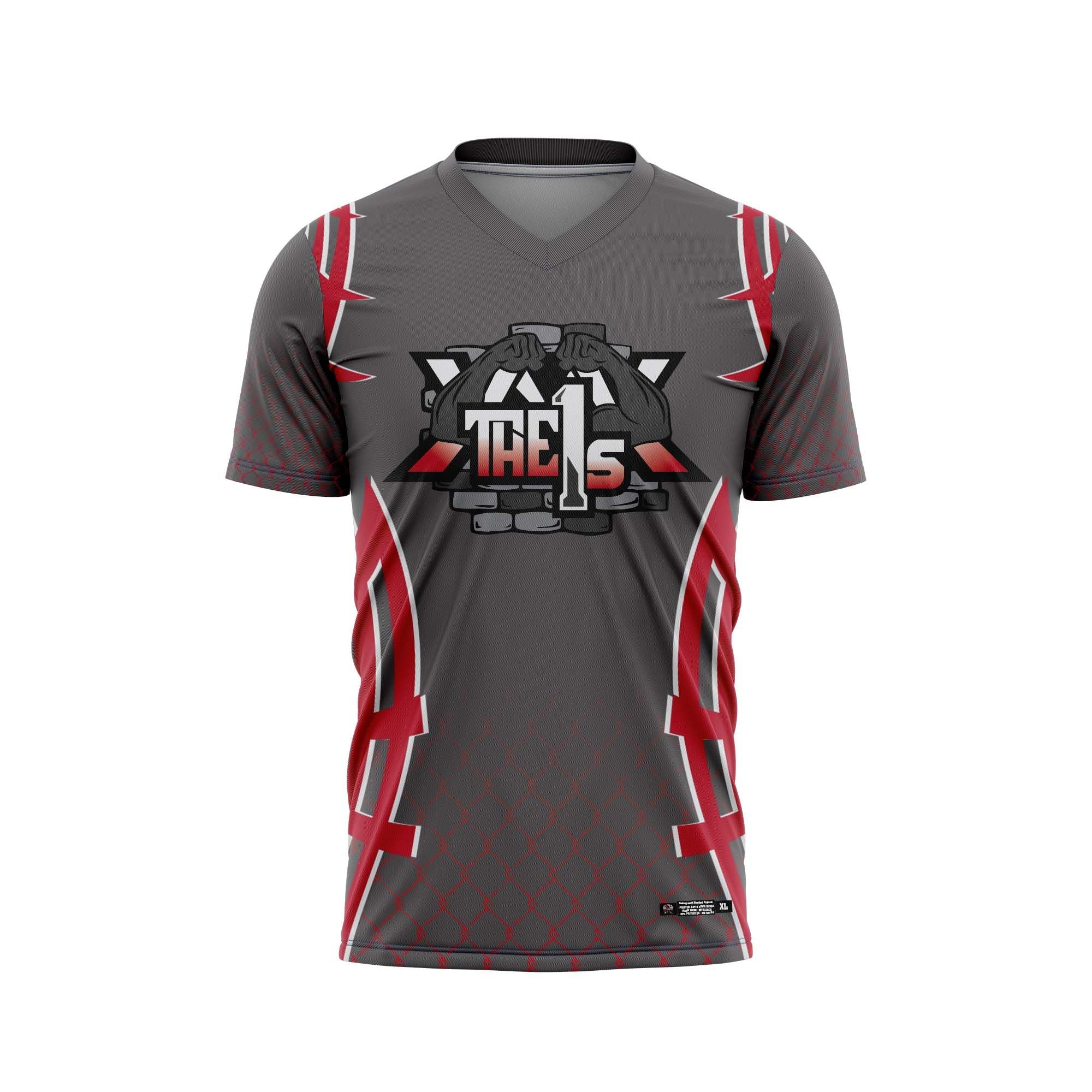 The Ones Gray Red Jersey