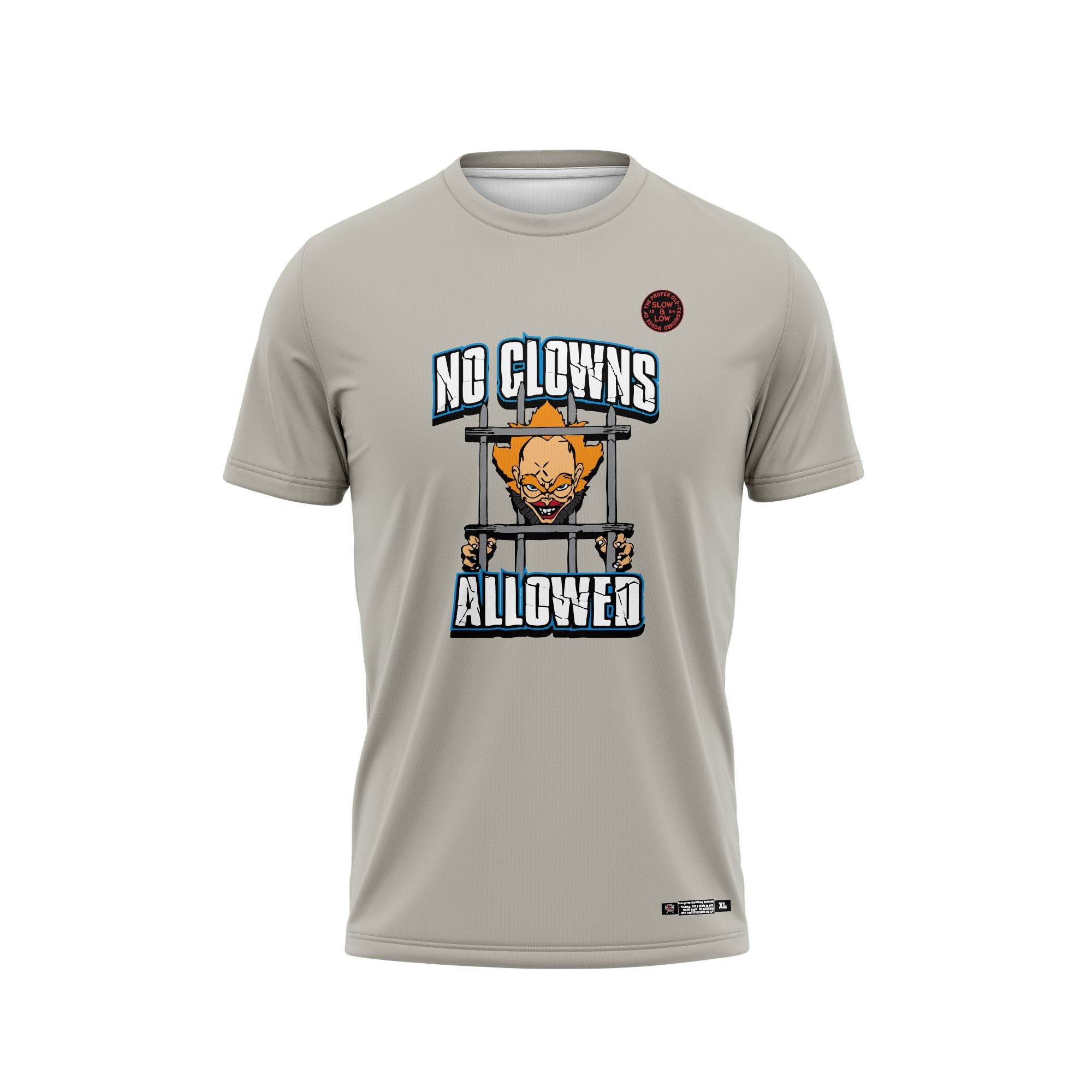 No Clowns Allowed Grey Jerseys