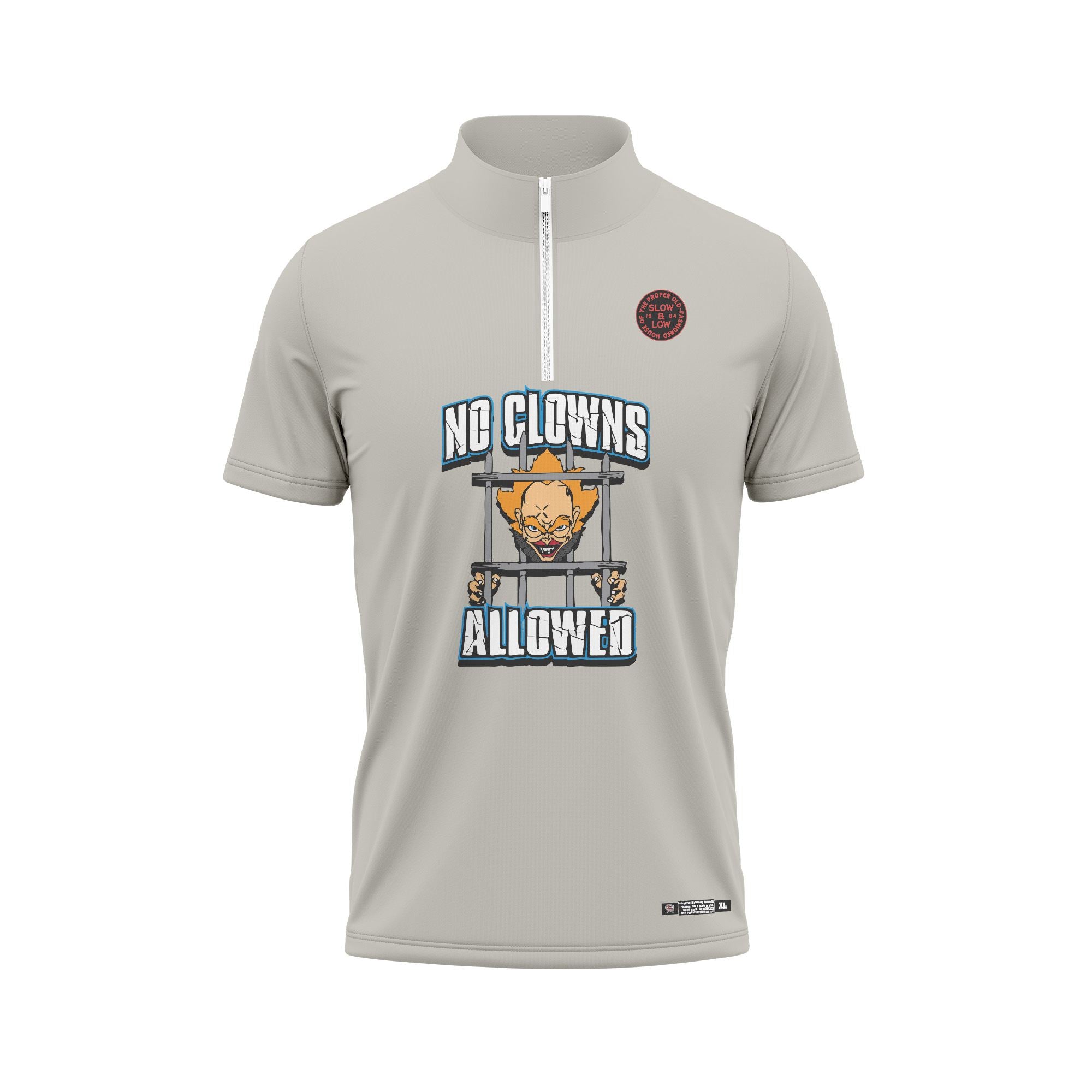 No Clowns Allowed Grey Jerseys