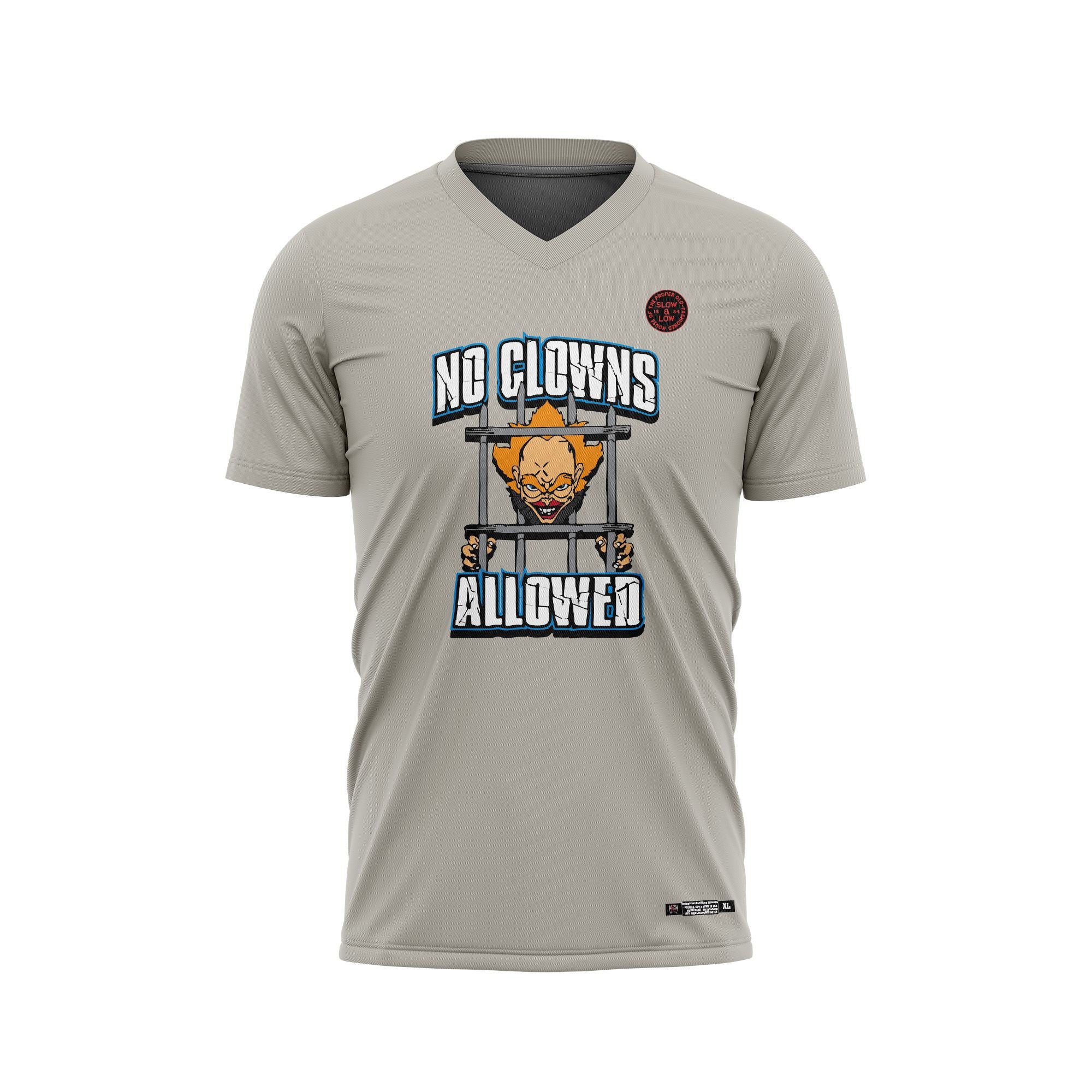 No Clowns Allowed Grey Jerseys