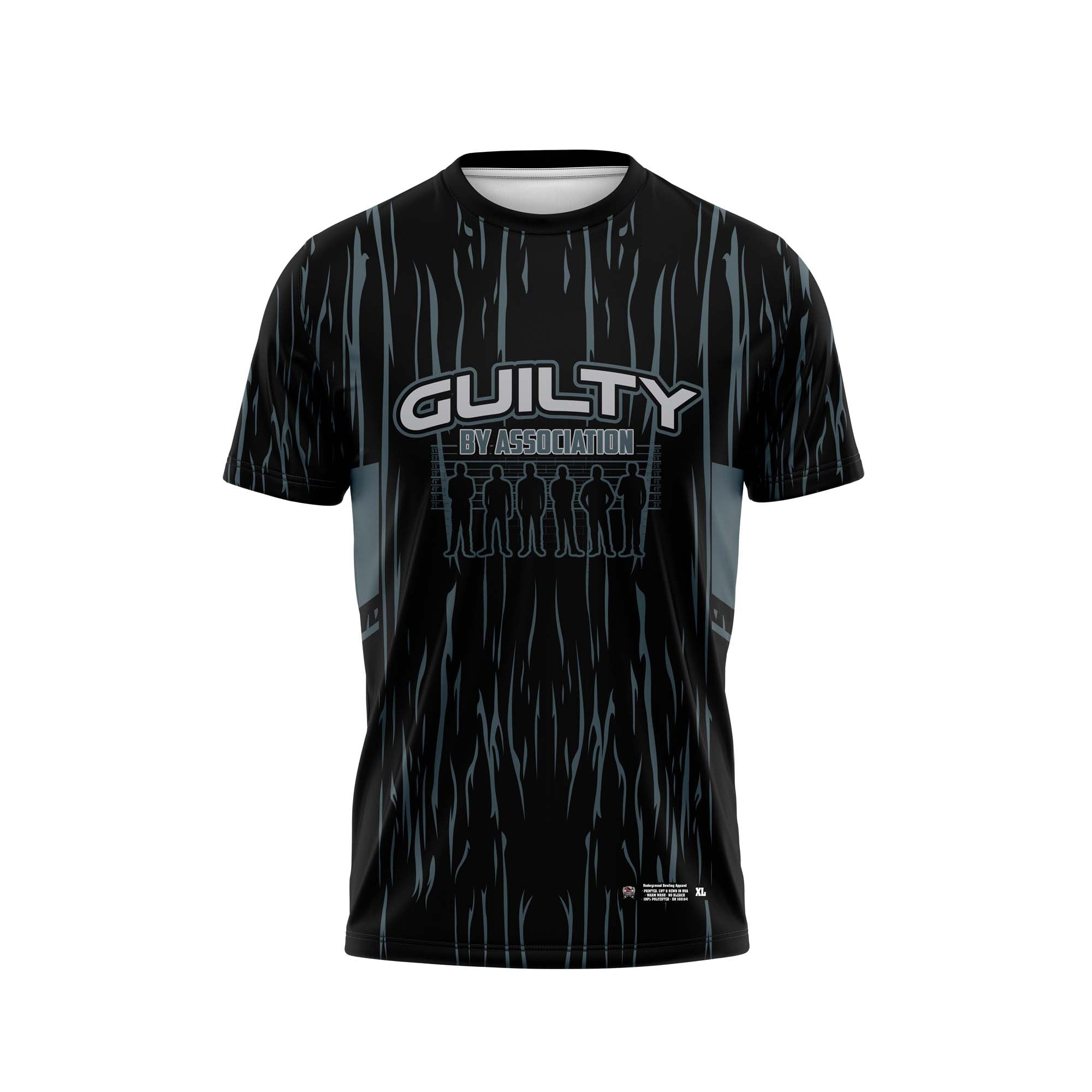 Guilty By Association Black Graphite Jersey