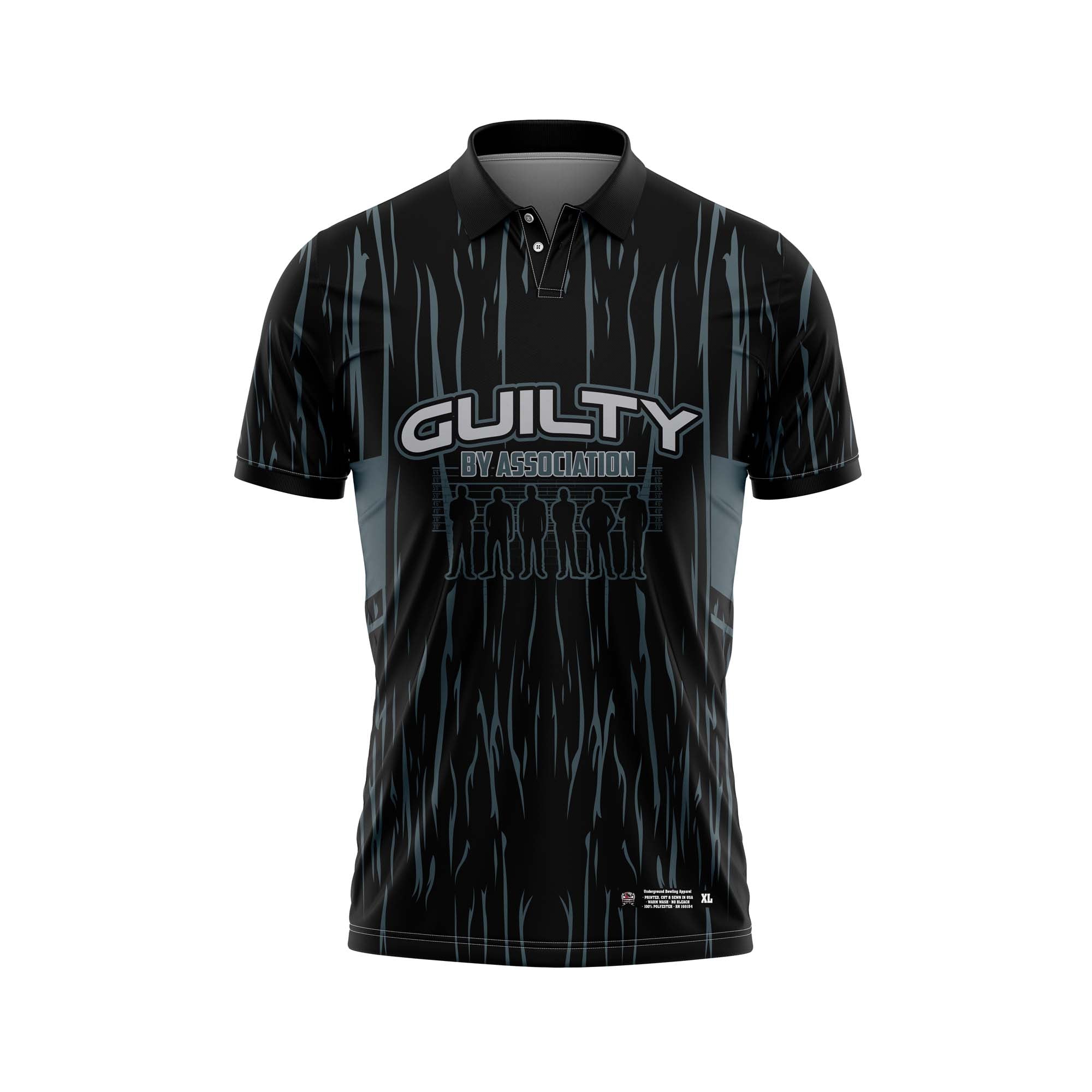 Guilty By Association Black Graphite Jersey