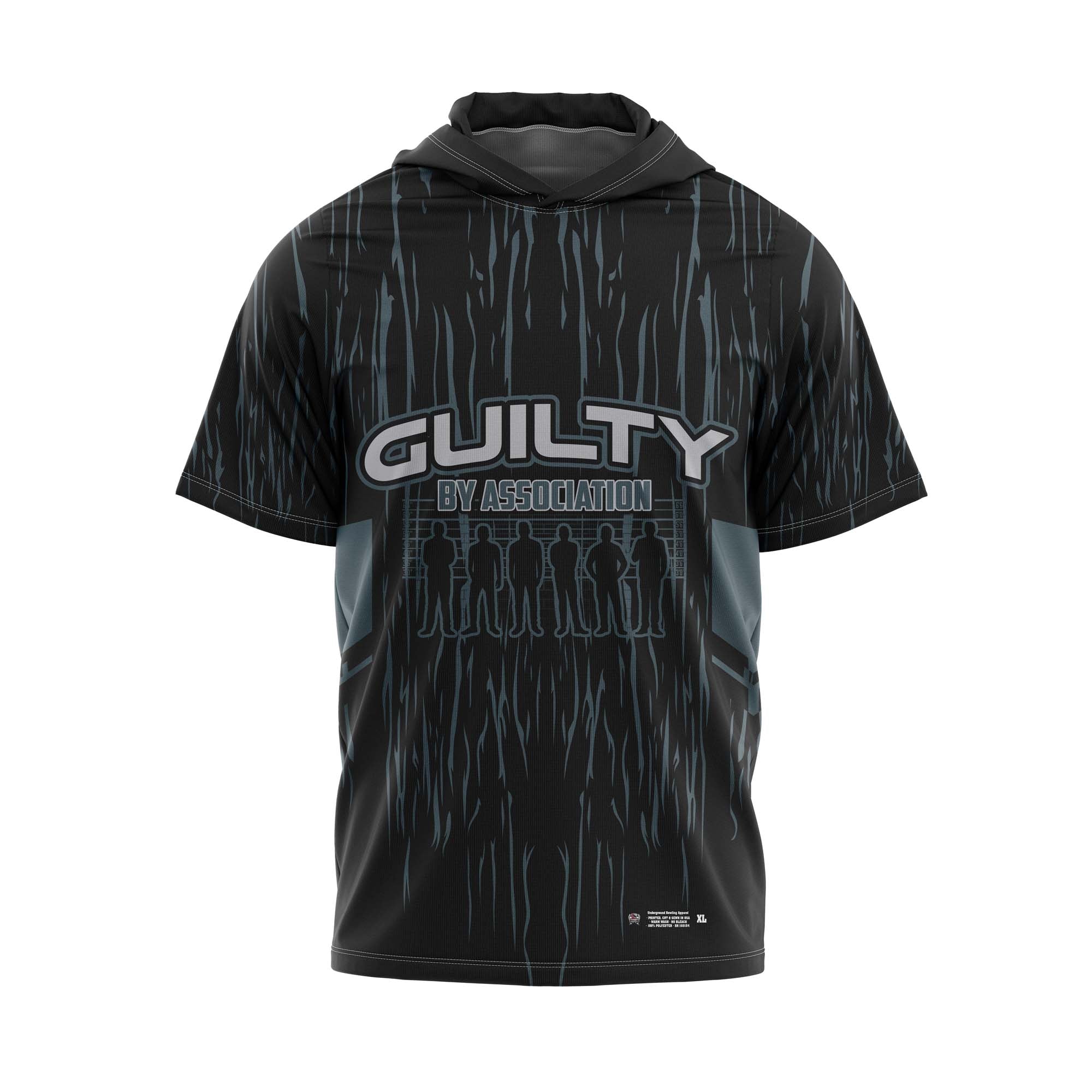 Guilty By Association Black Graphite Jersey