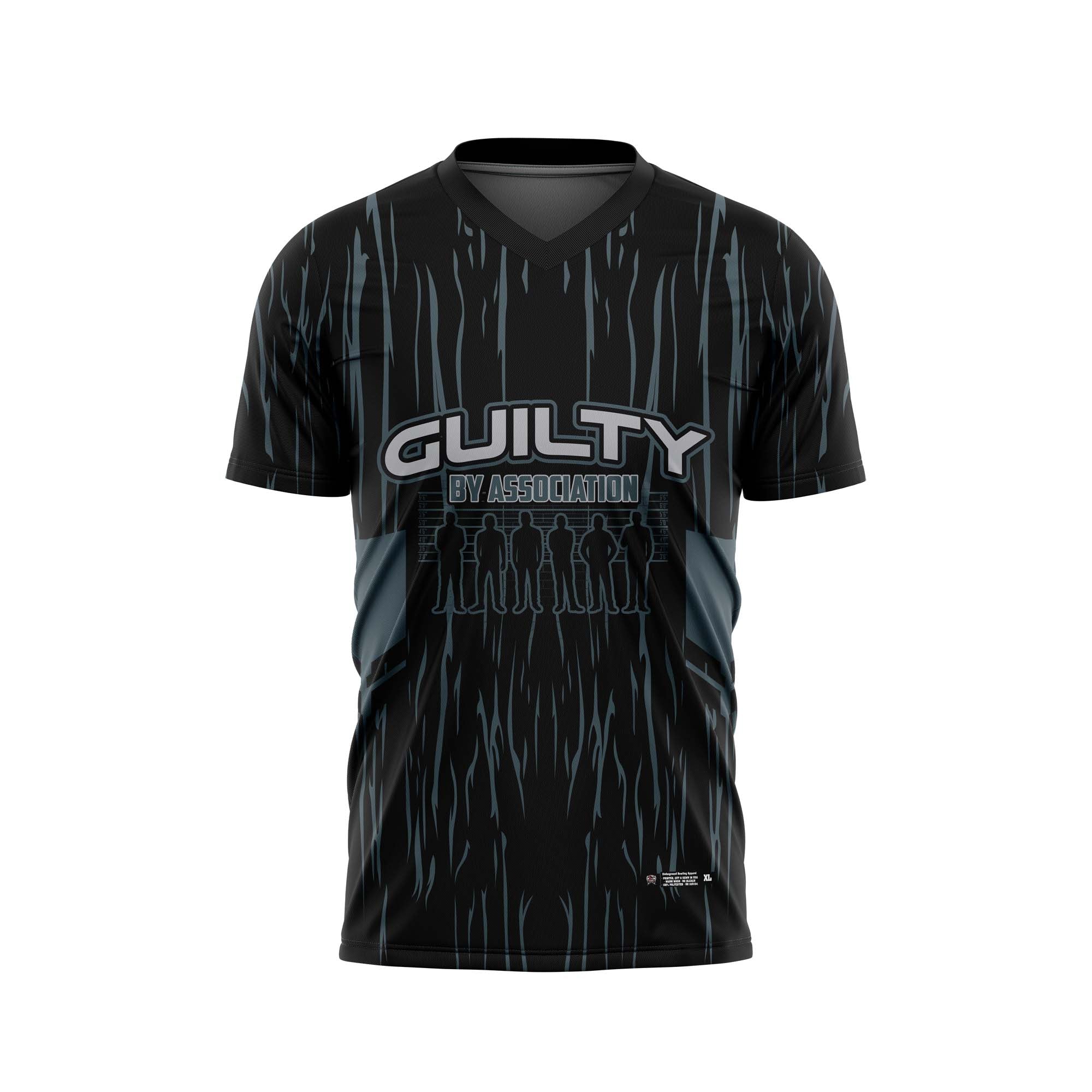 Guilty By Association Black Graphite Jersey