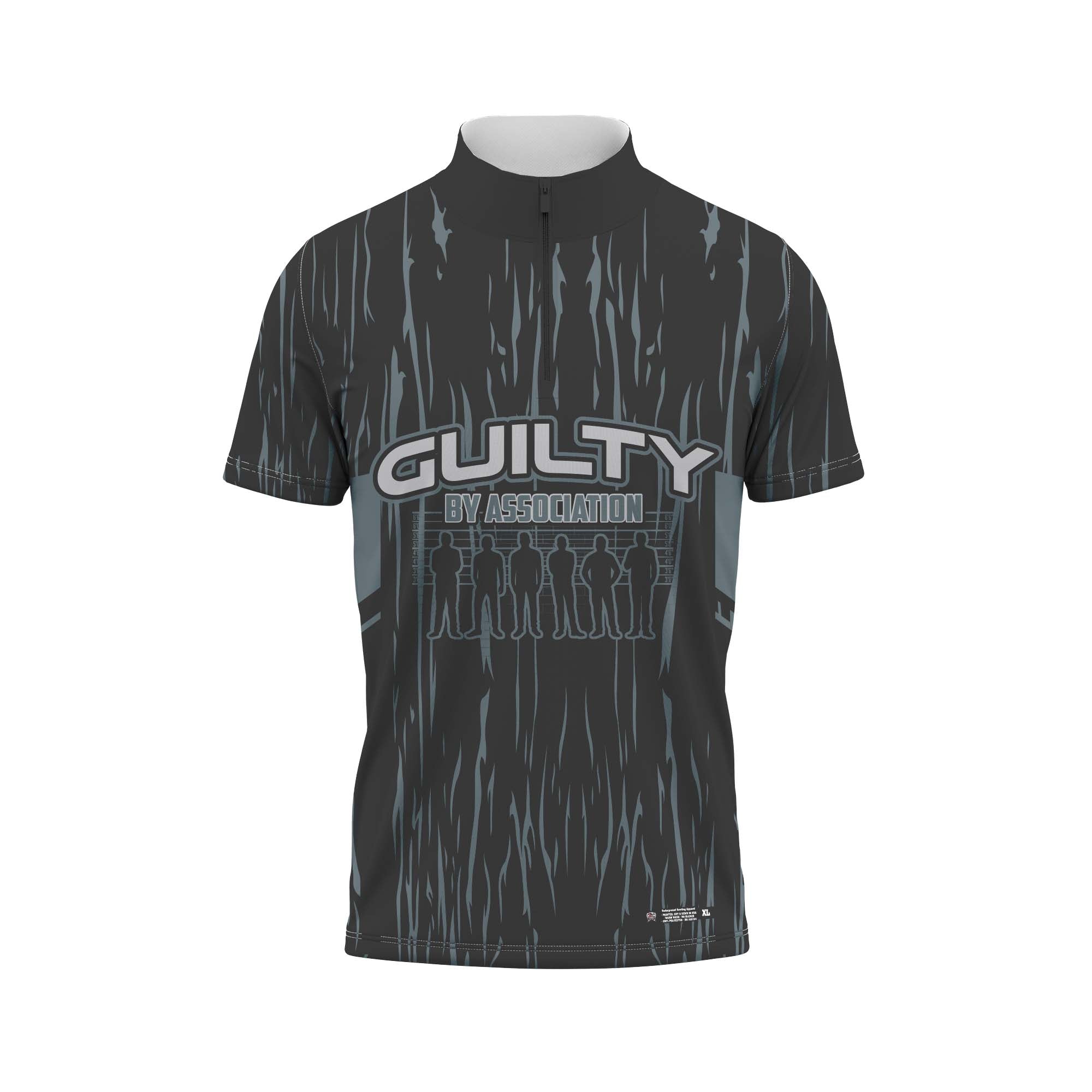 Guilty By Association Black Graphite Jersey