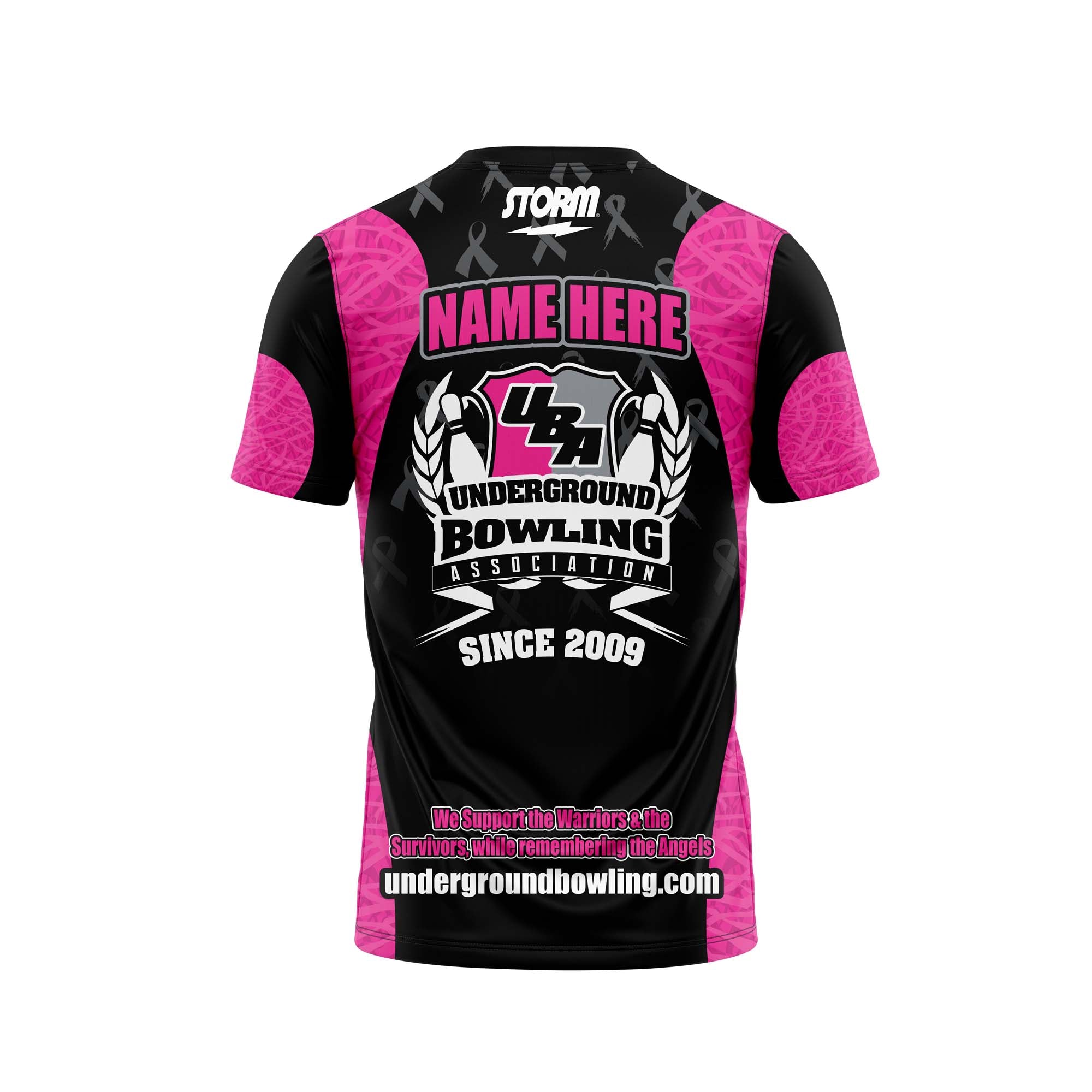 High Powered Black Breast Cancer Jersey