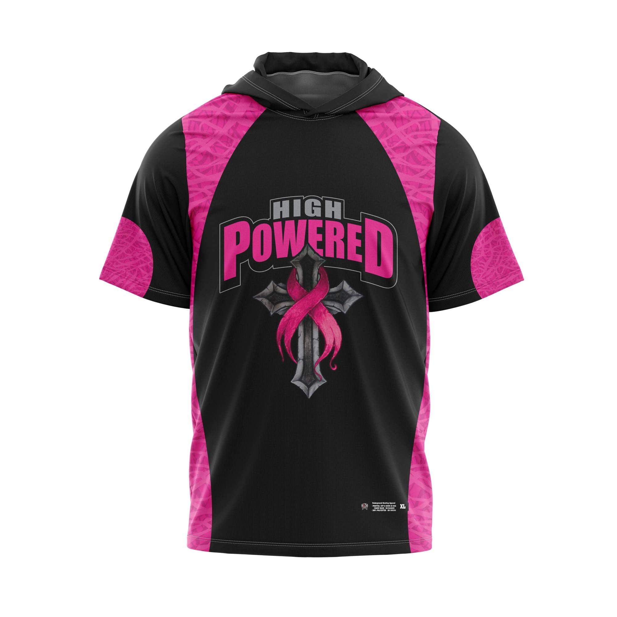 High Powered Black Breast Cancer Jersey