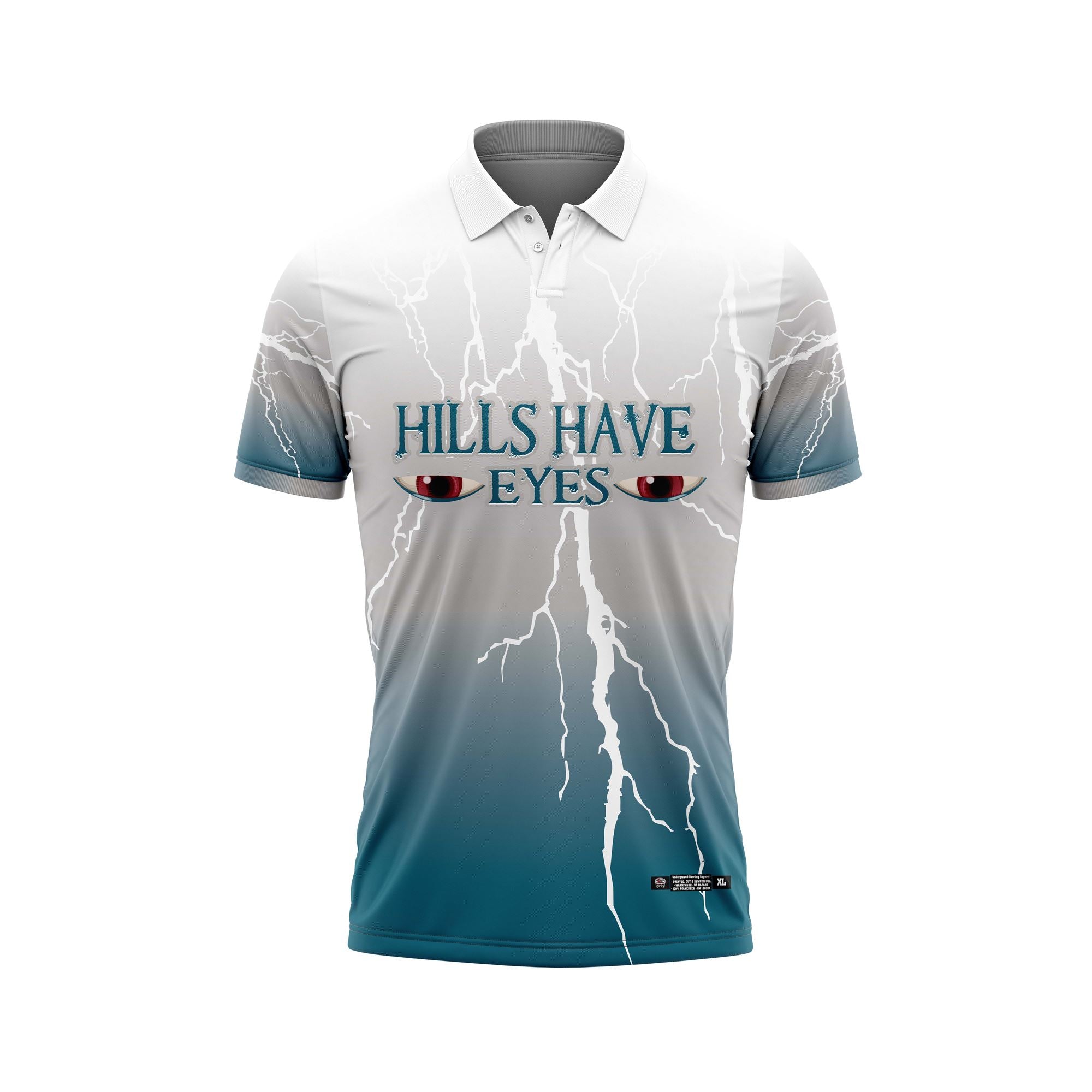 Hills Have Eyes Teal Lightning Jersey