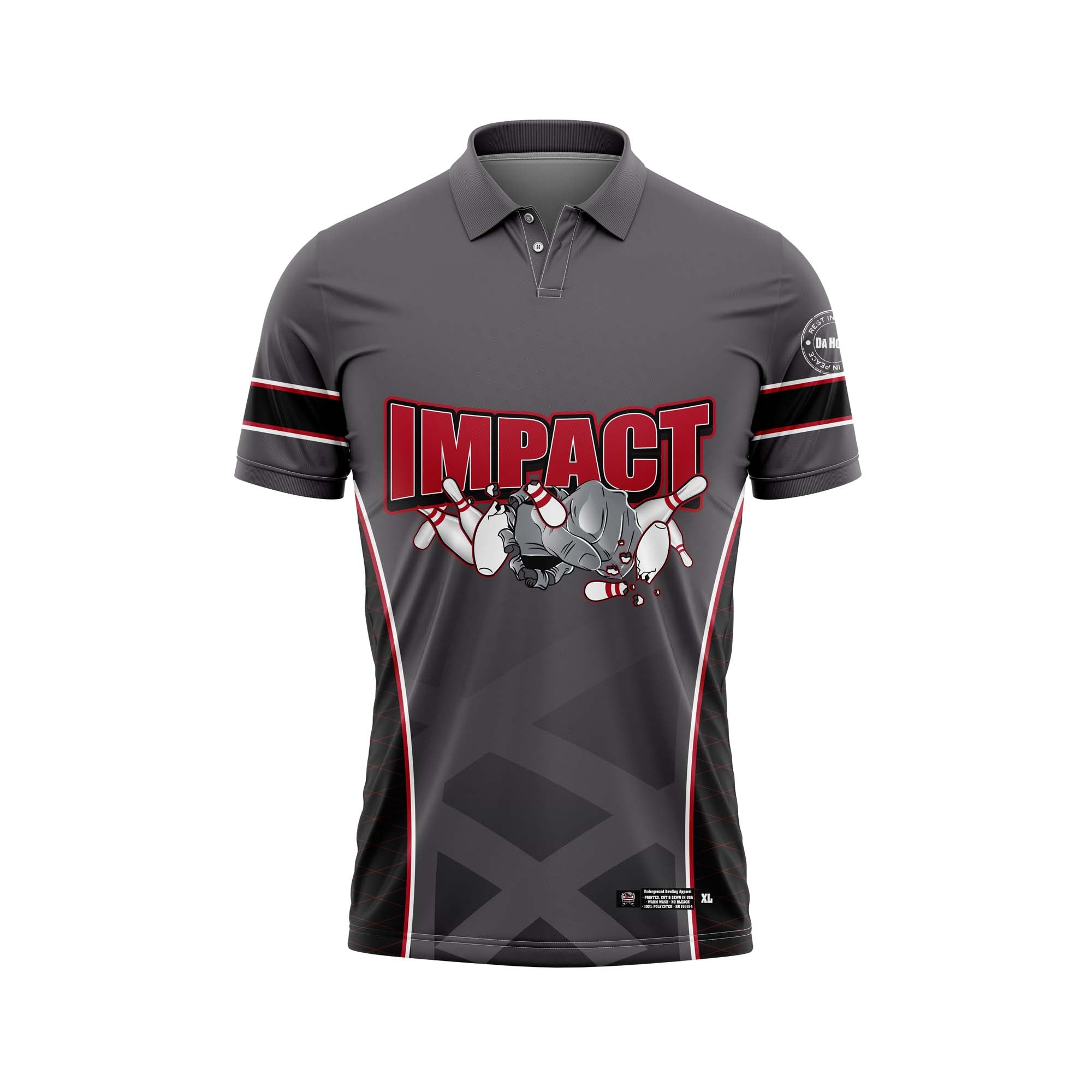 Impact Gray Away RIP Jersey