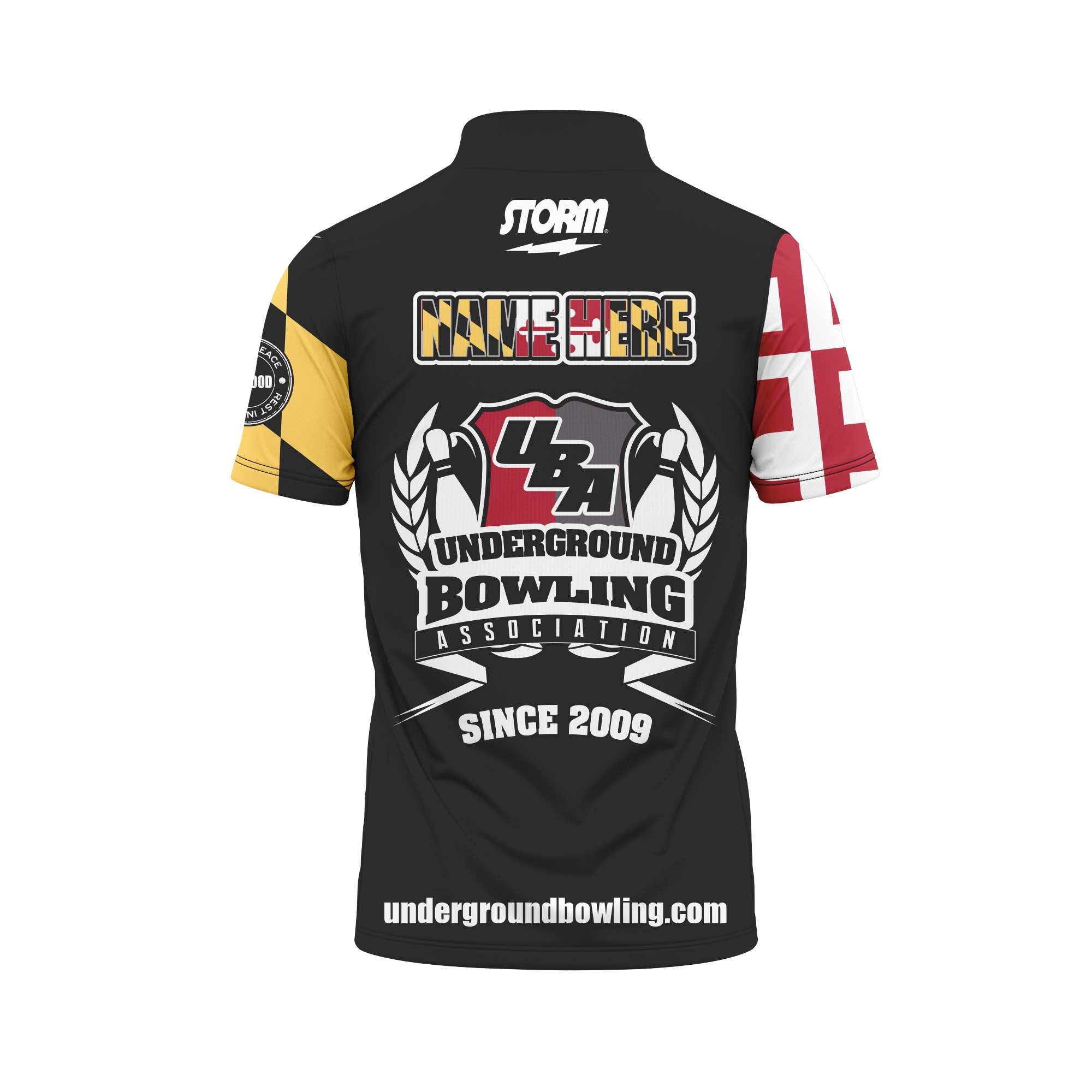 Impact Maryland Black Jersey