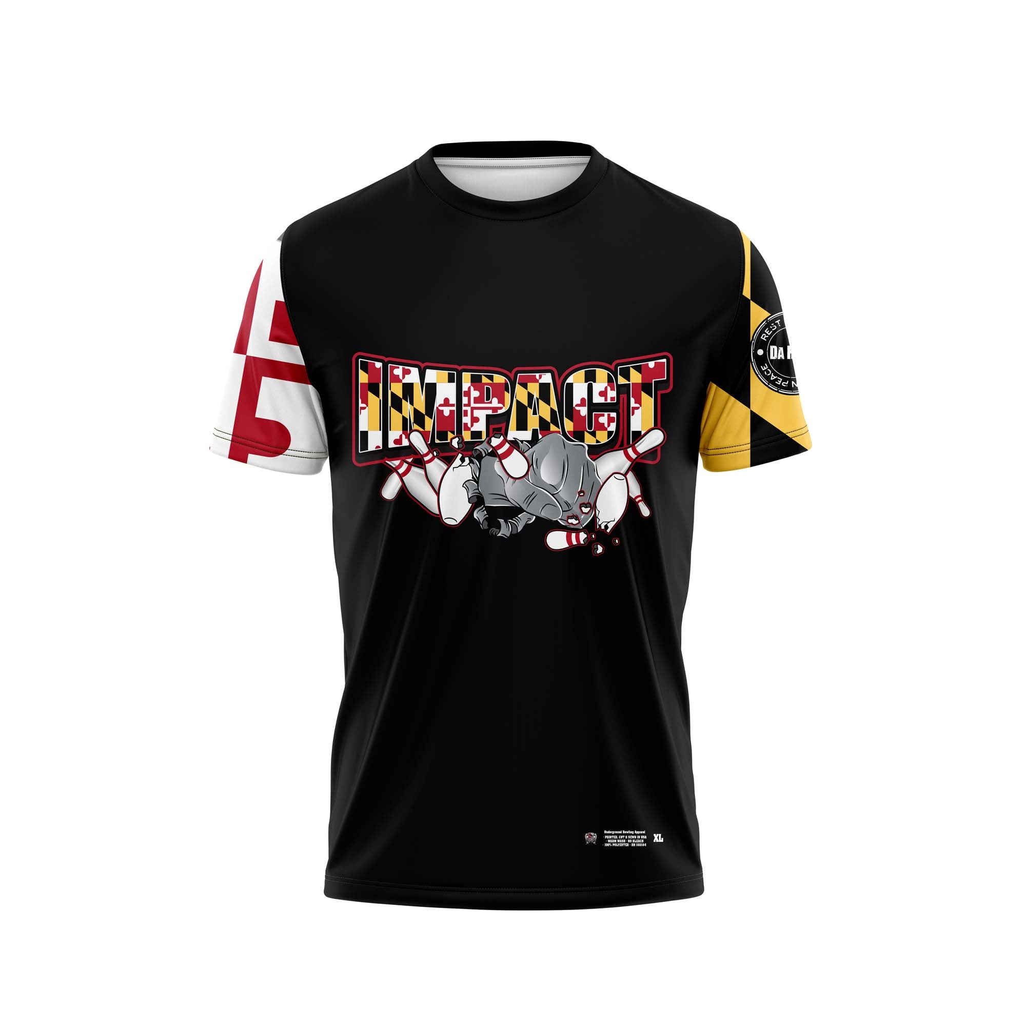 Impact Maryland Black Jersey