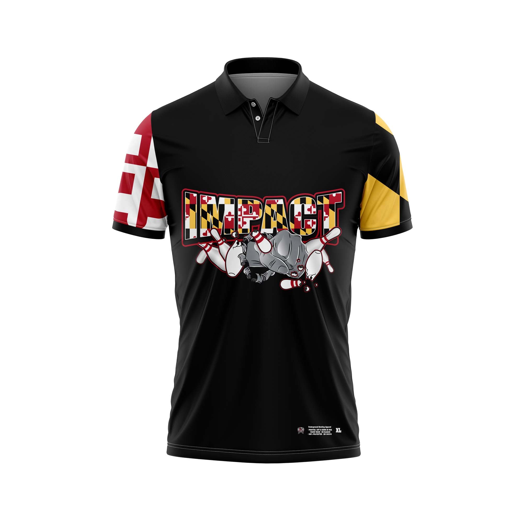 Impact Maryland Black Jersey