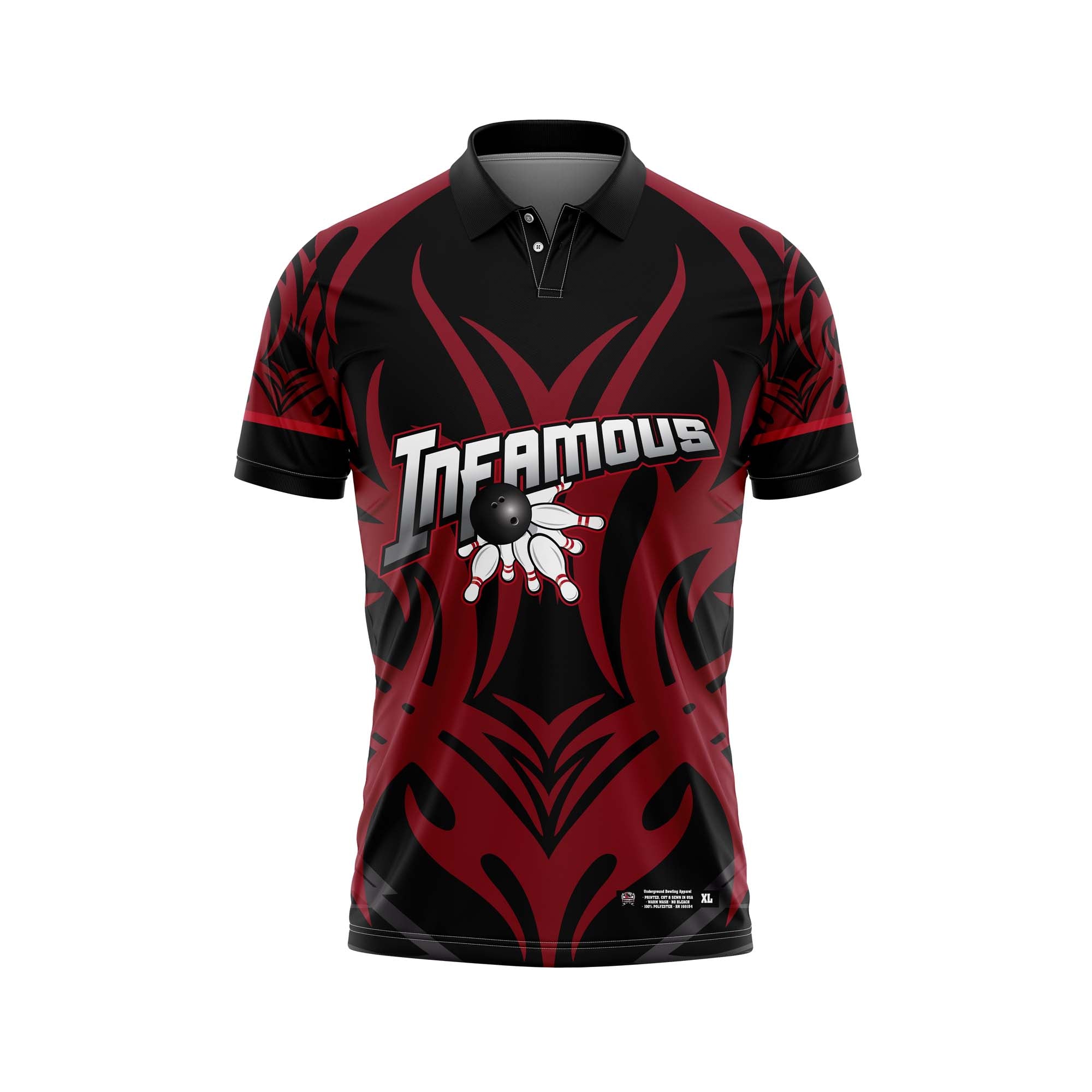 Infamous Tribal Black Jersey