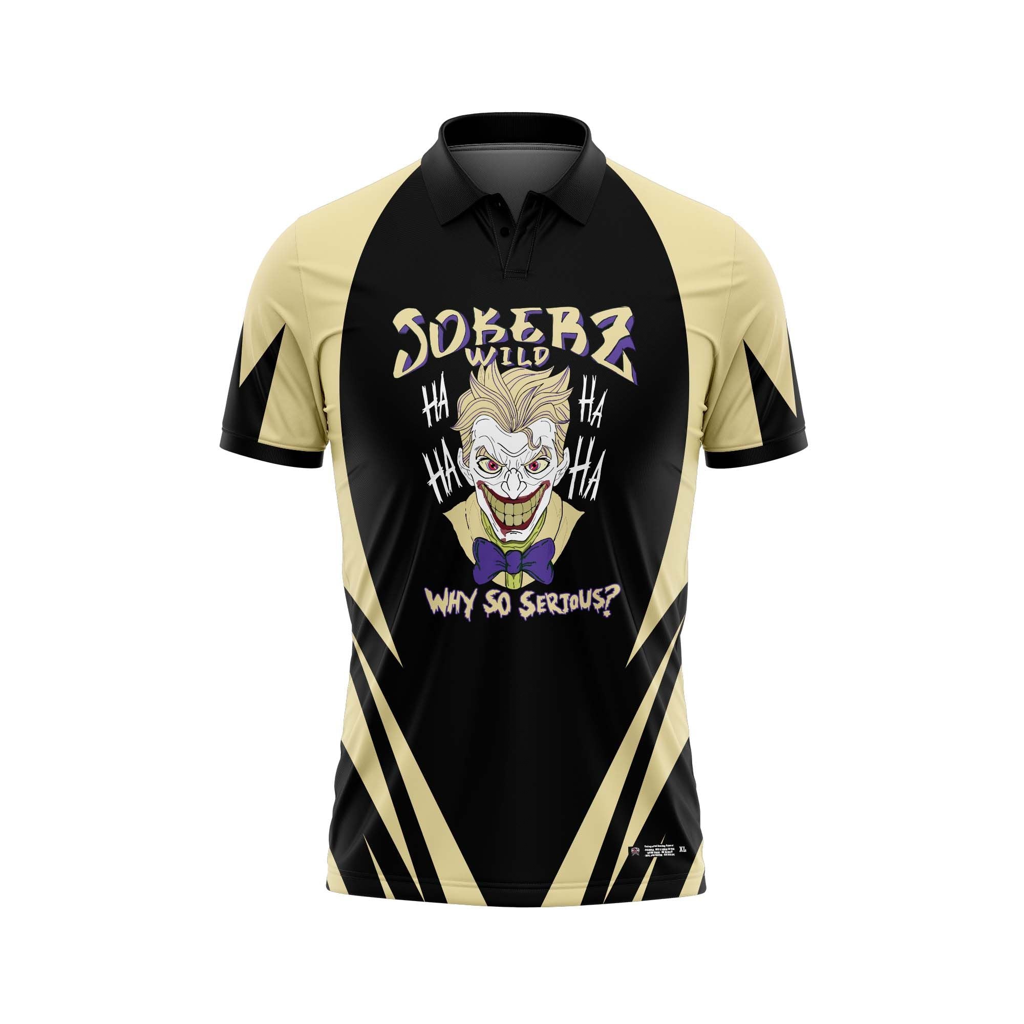 JOKERZ Black And Gold Jersey