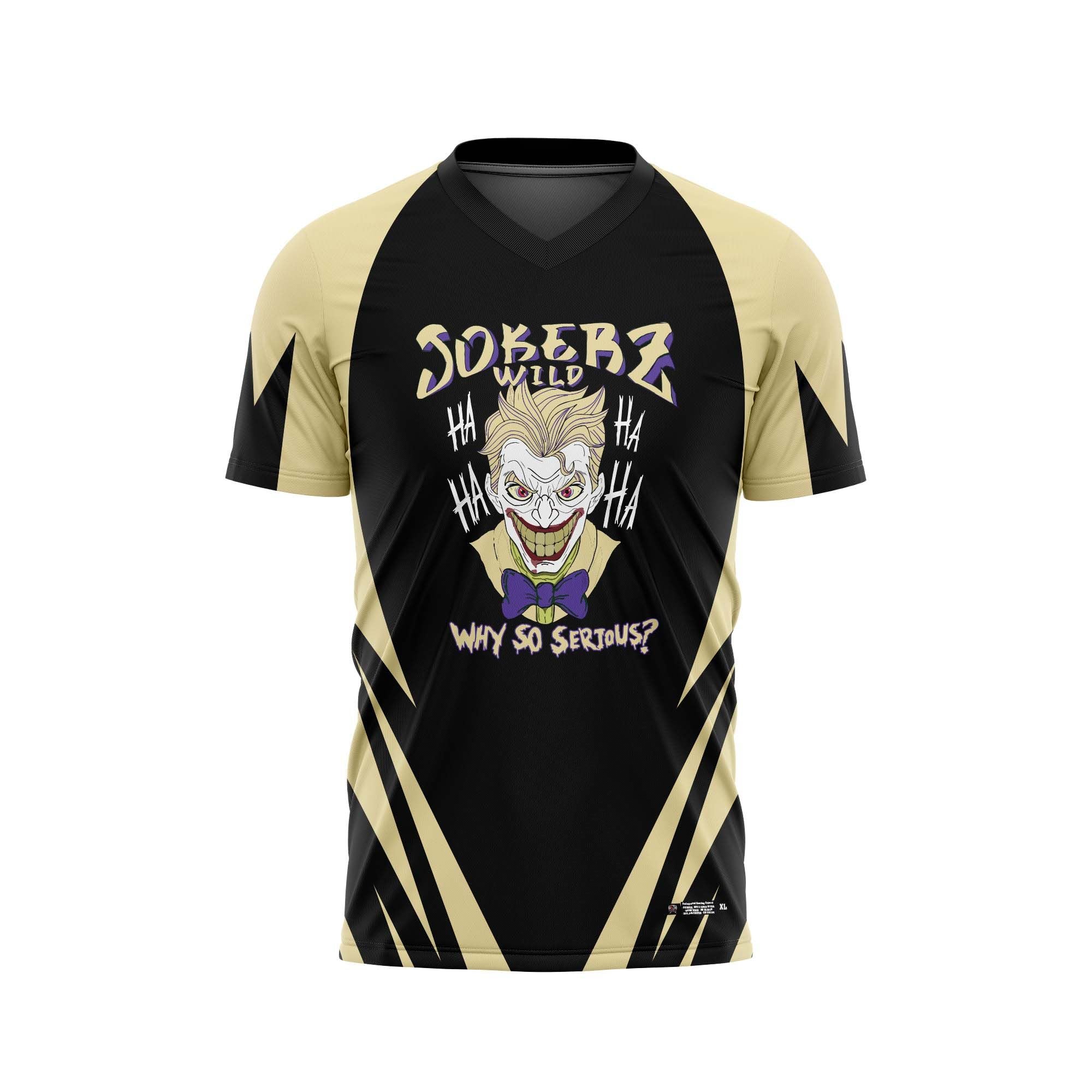 JOKERZ Black And Gold Jersey