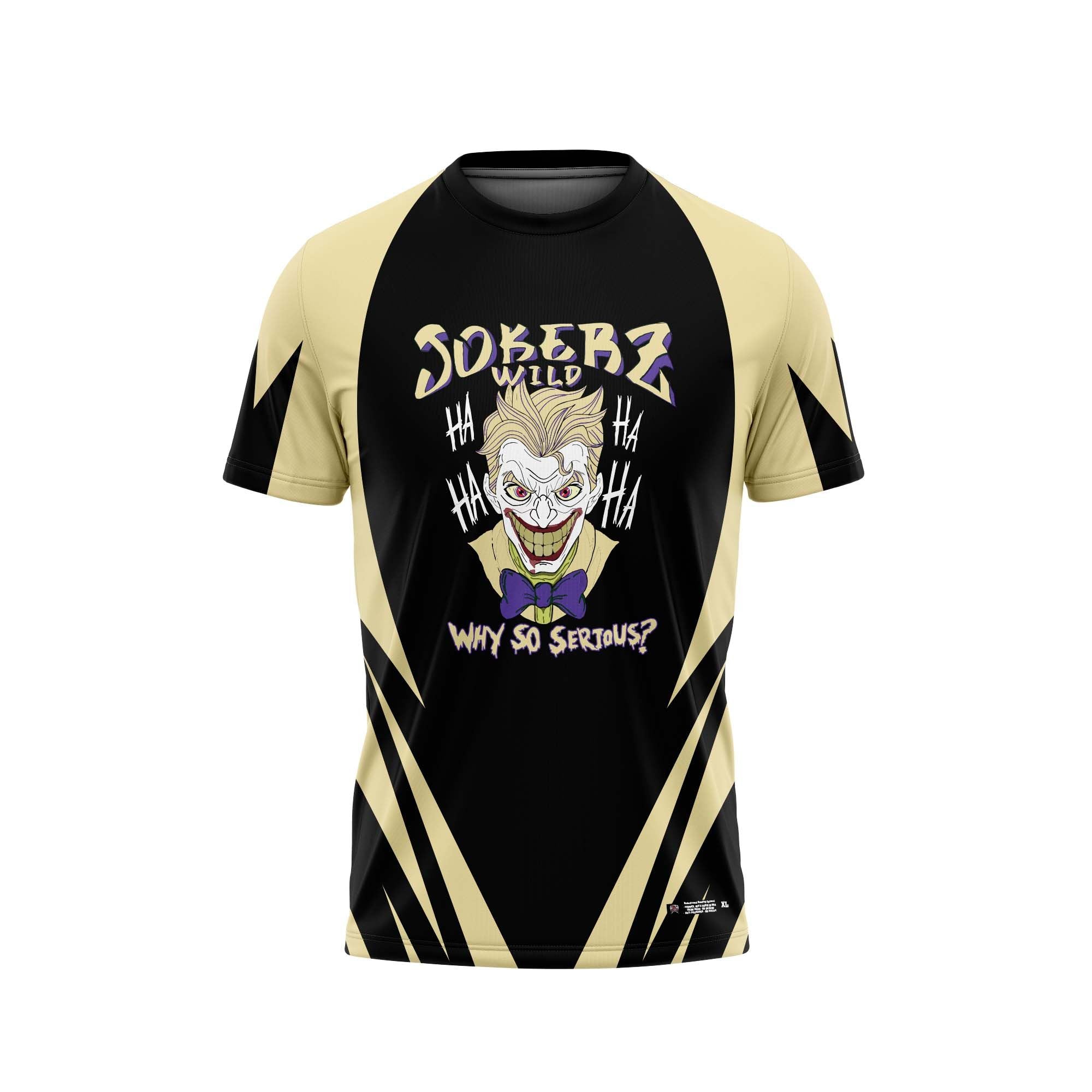 JOKERZ Black And Gold Jersey