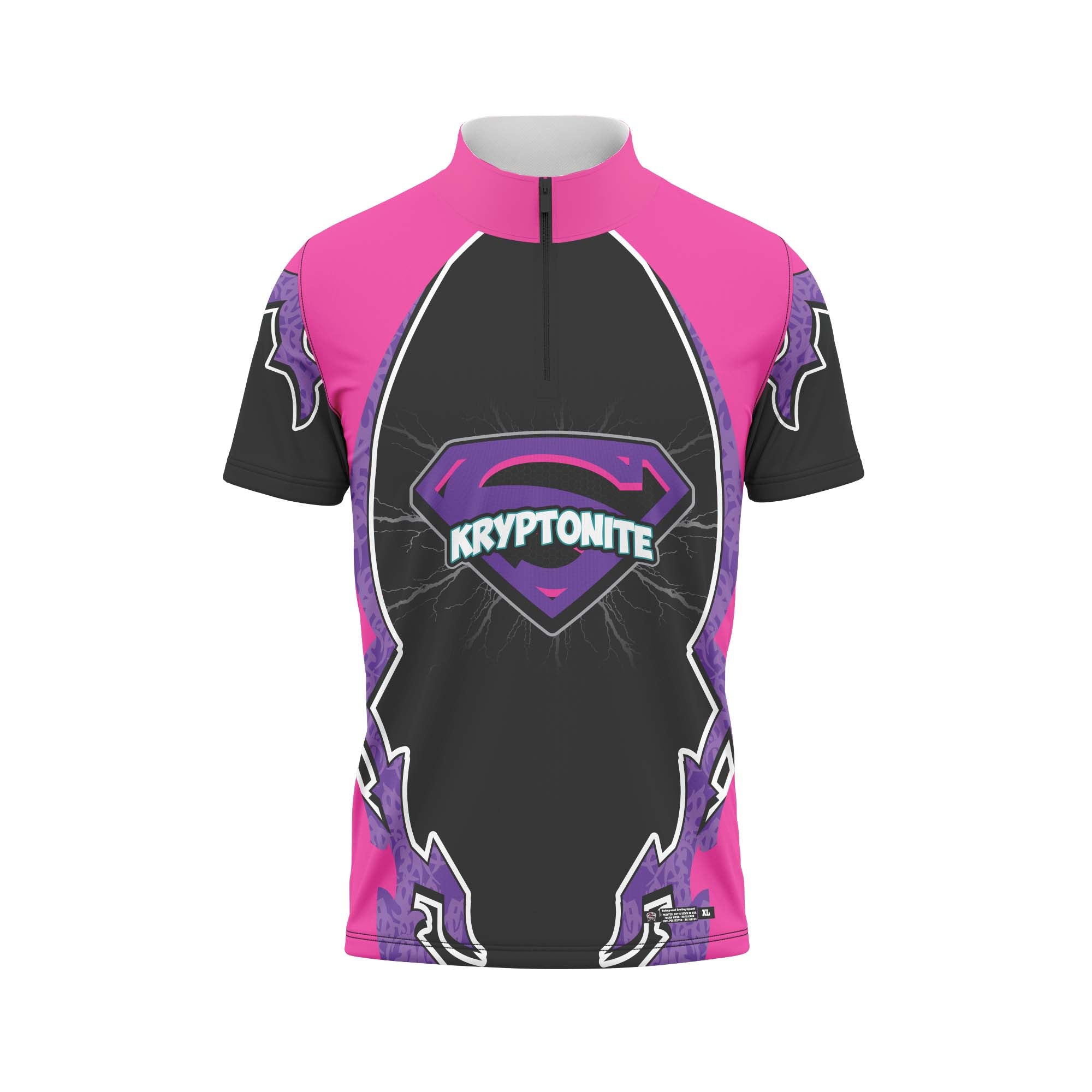 Kryptonite Black / Pink Jersey