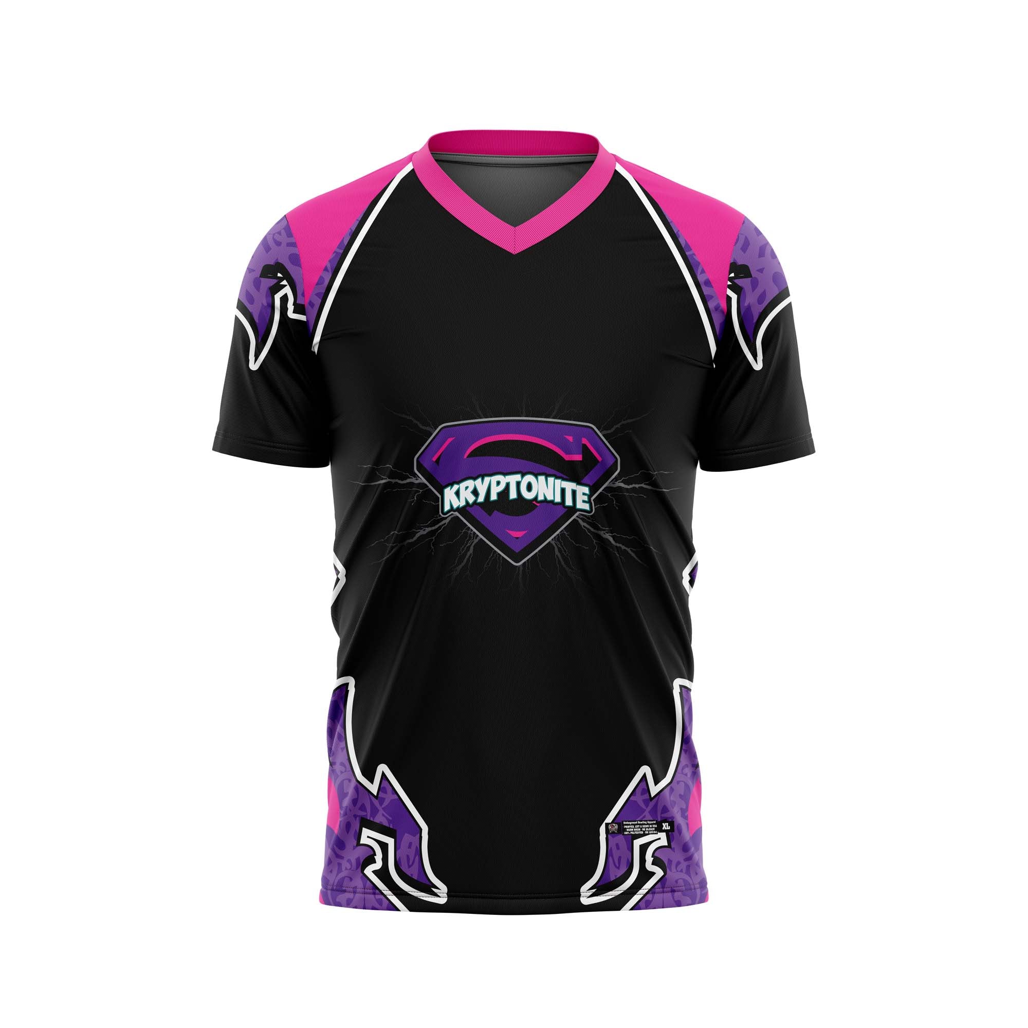 Kryptonite Black / Pink Jersey