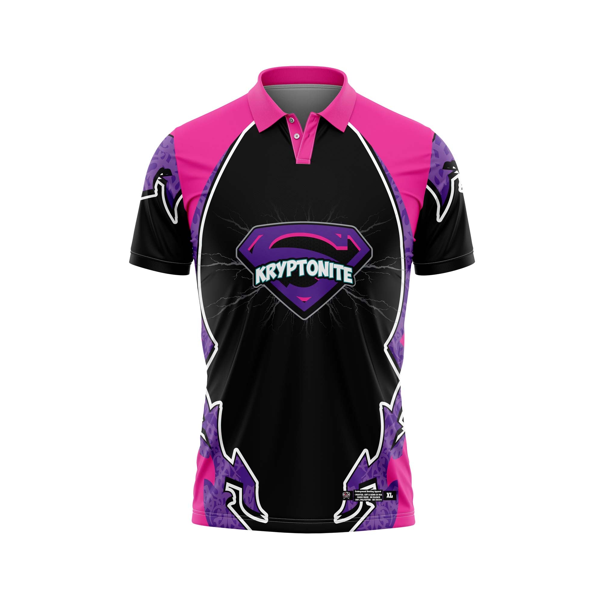 Kryptonite Black / Pink Jersey