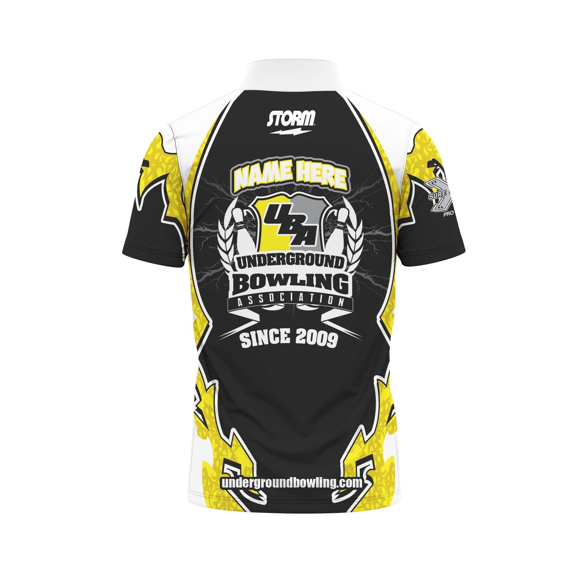 Kryptonite Black / Yellow / White Jersey