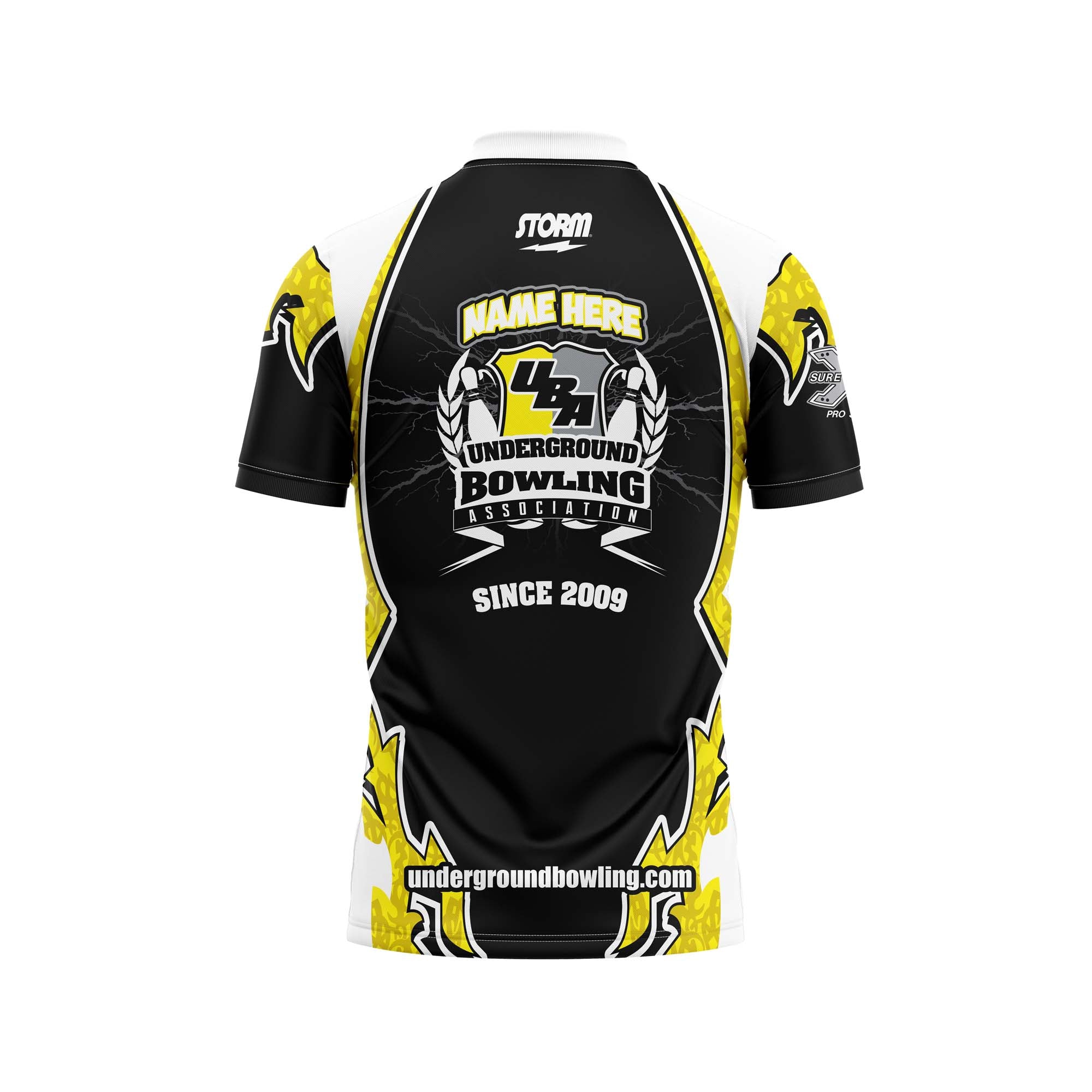 Kryptonite Black / Yellow / White Jersey