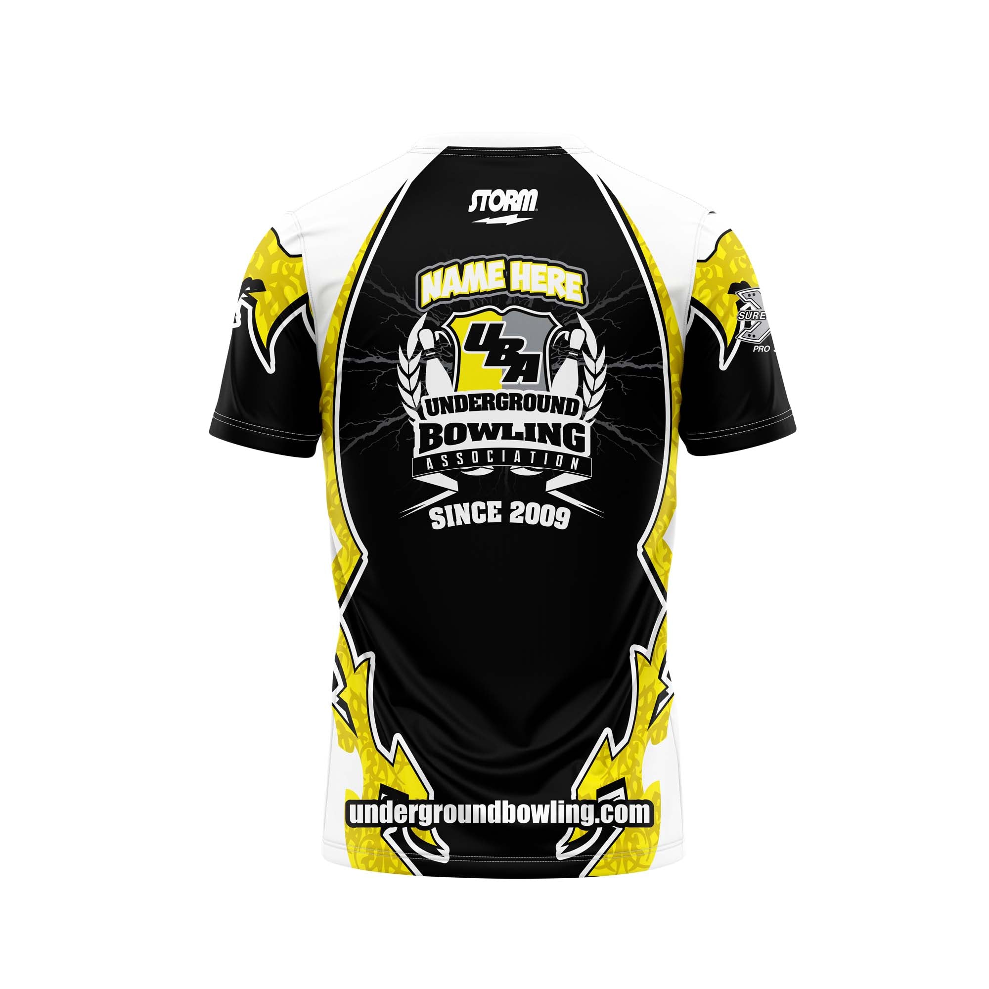 Kryptonite Black / Yellow / White Jersey