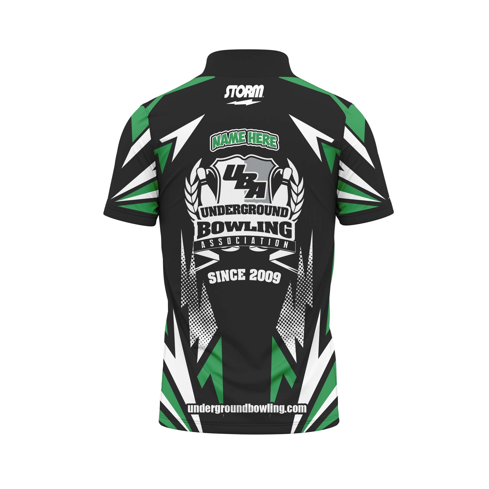 Kryptonite Geometric Black / Green Jersey