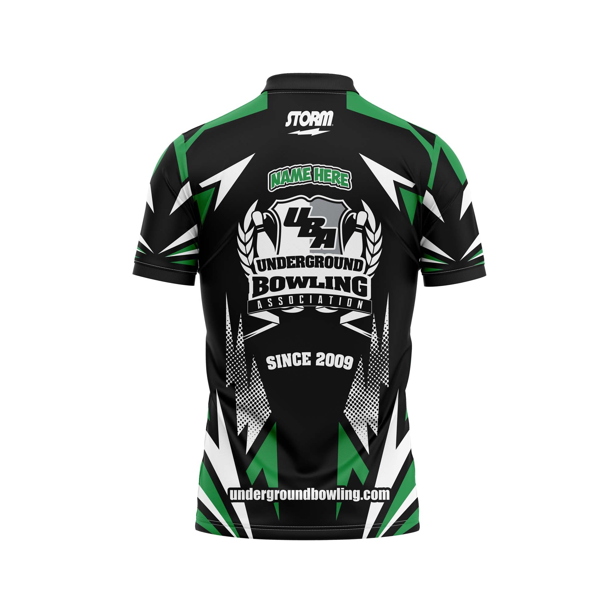 Kryptonite Geometric Black / Green Jersey