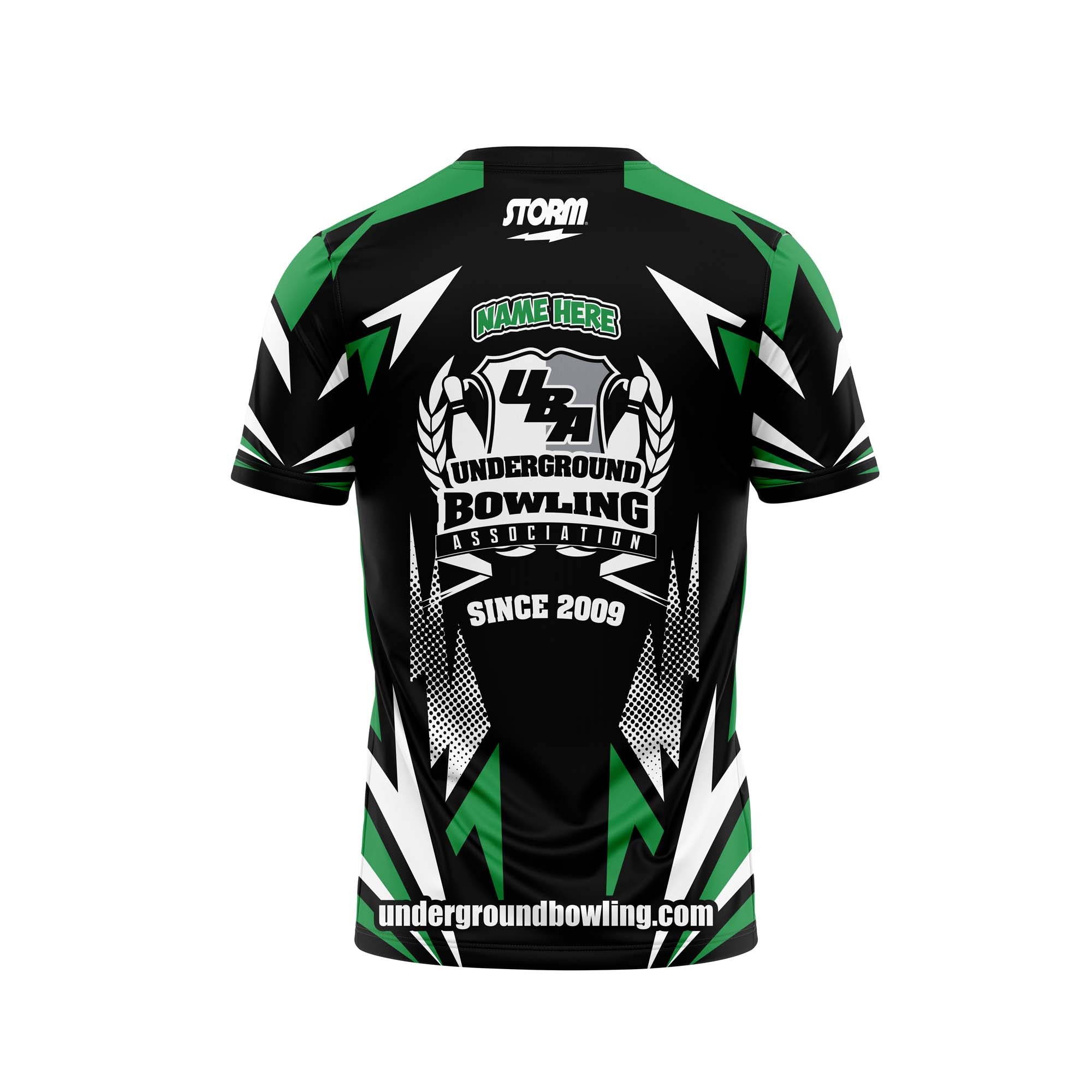 Kryptonite Geometric Black / Green Jersey