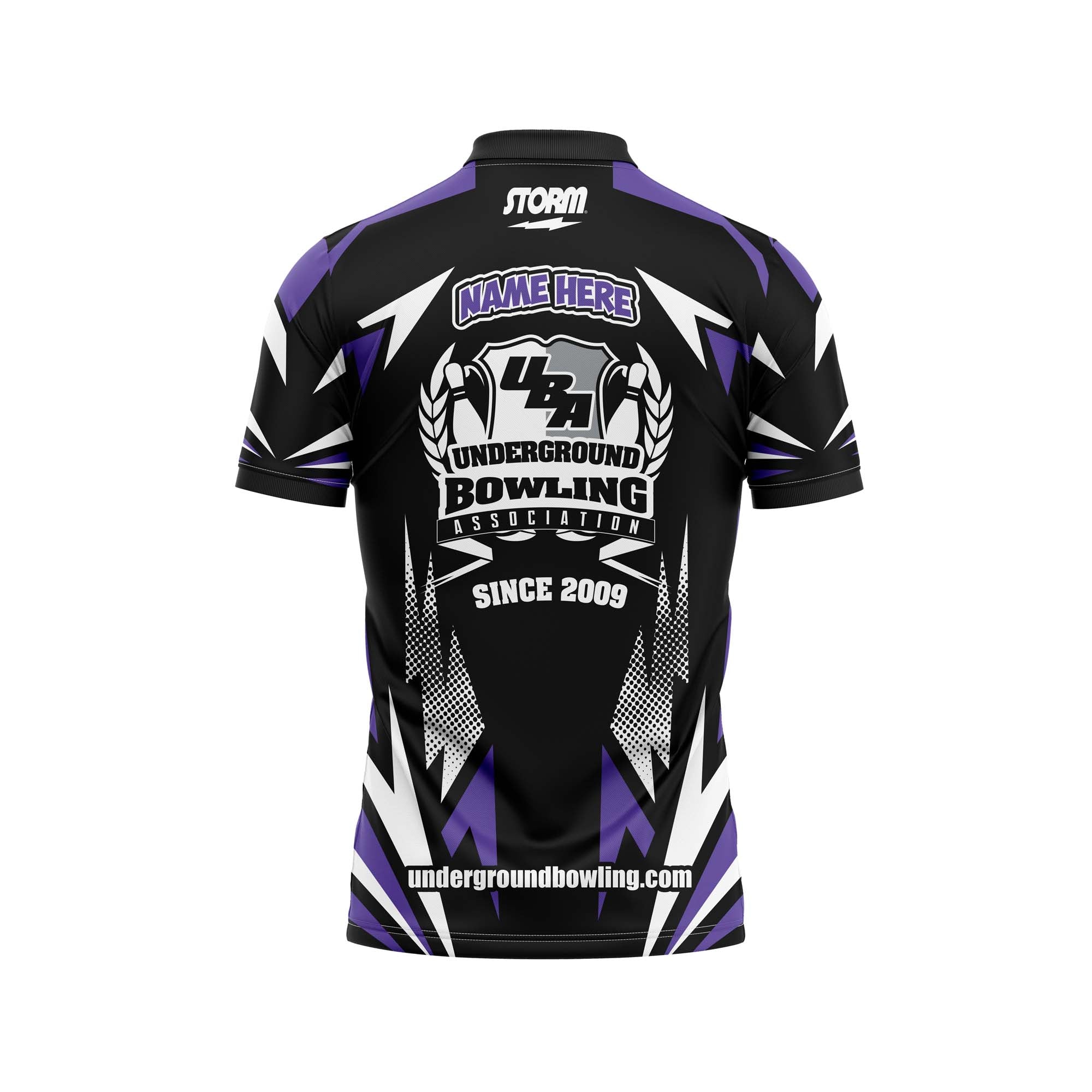 Kryptonite Geometric Black / Purple Jersey