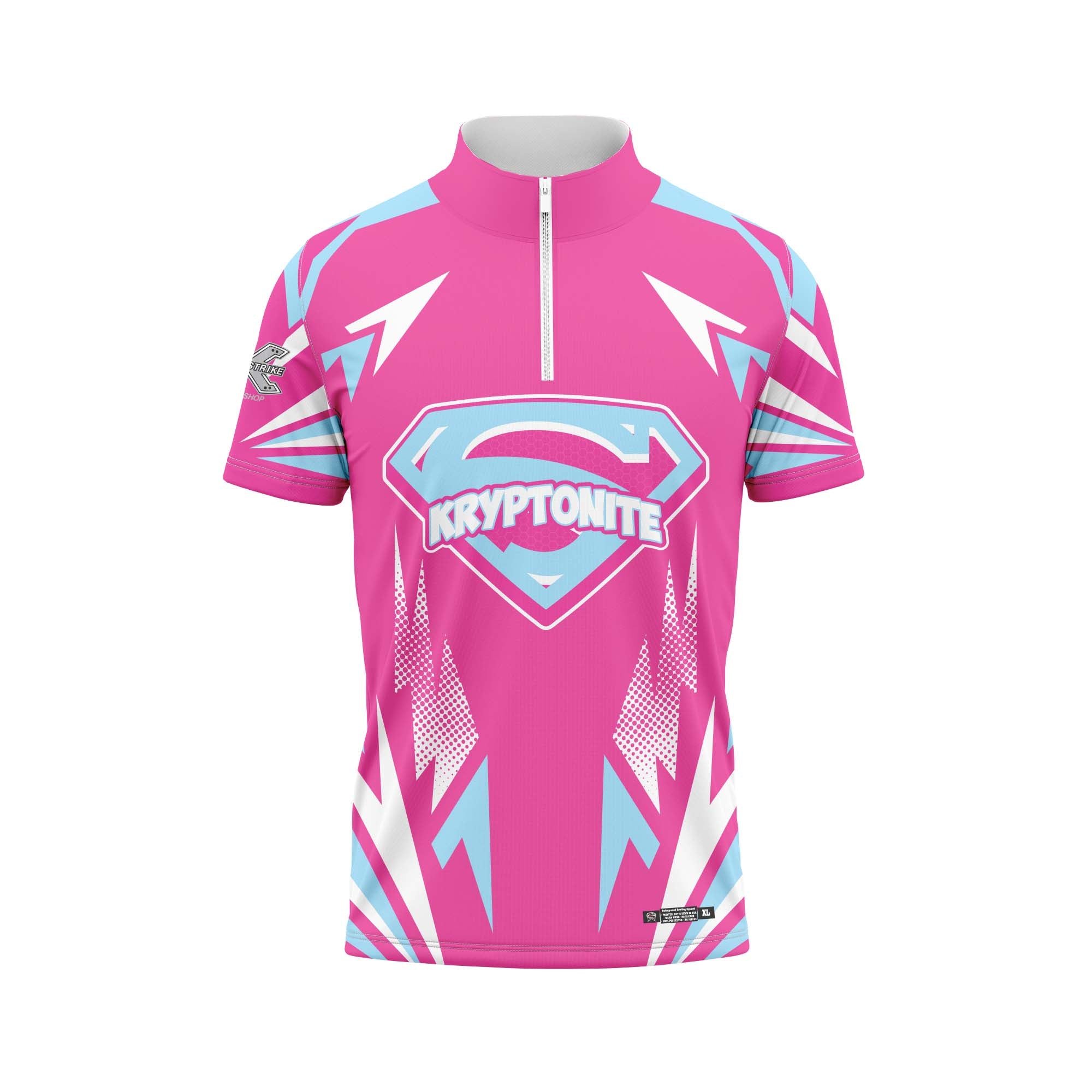 Kryptonite Geometric Pink Jersey