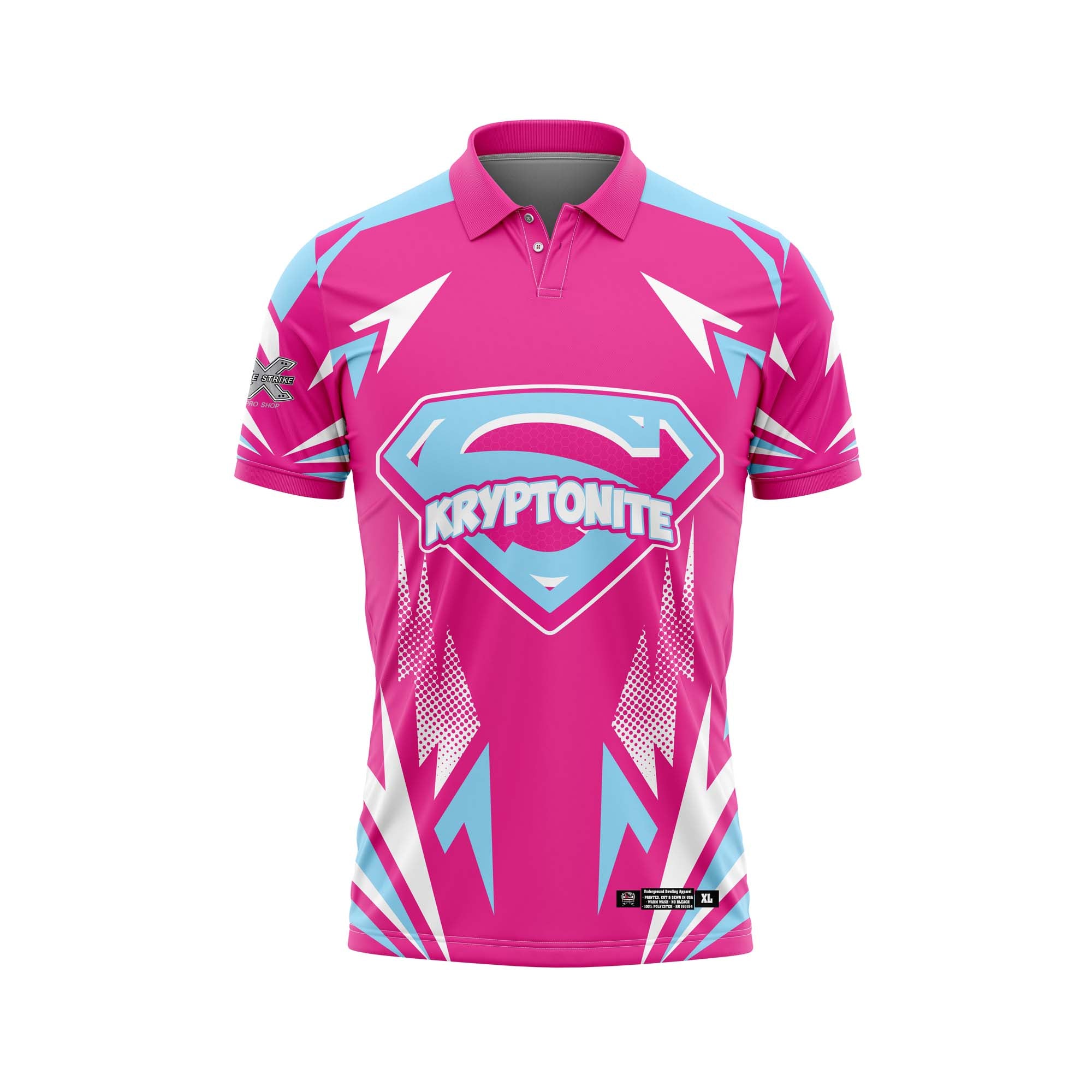 Kryptonite Geometric Pink Jersey