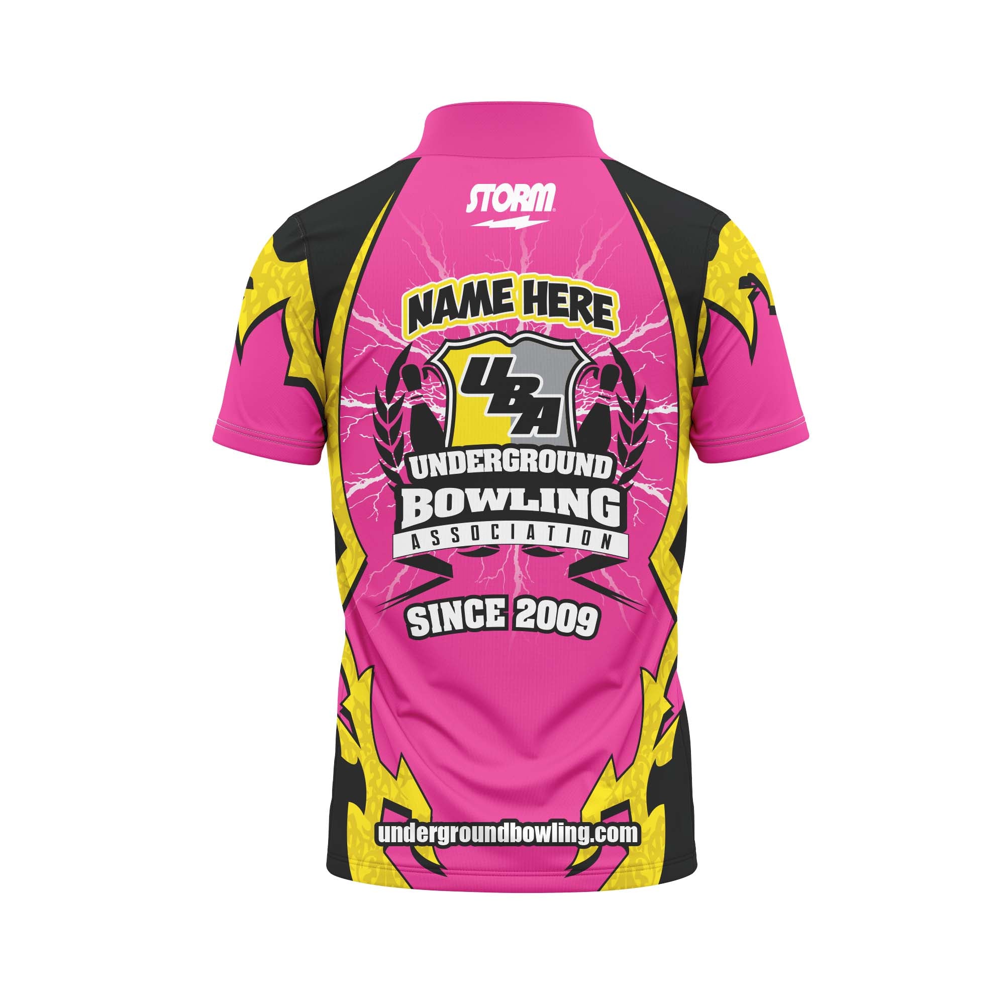 Kryptonite Hot Pink Black Yellow Jersey