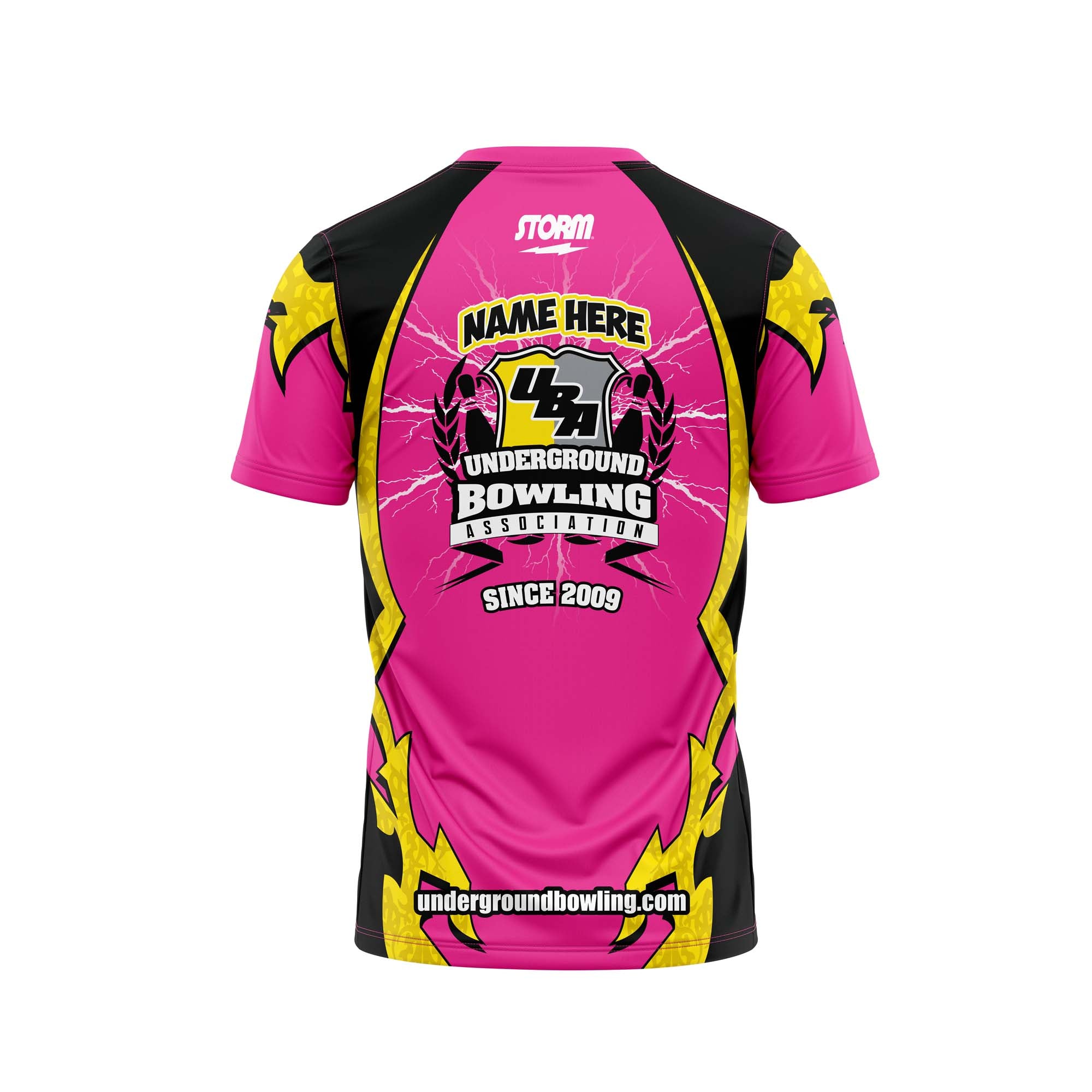 Kryptonite Hot Pink Black Yellow Jersey