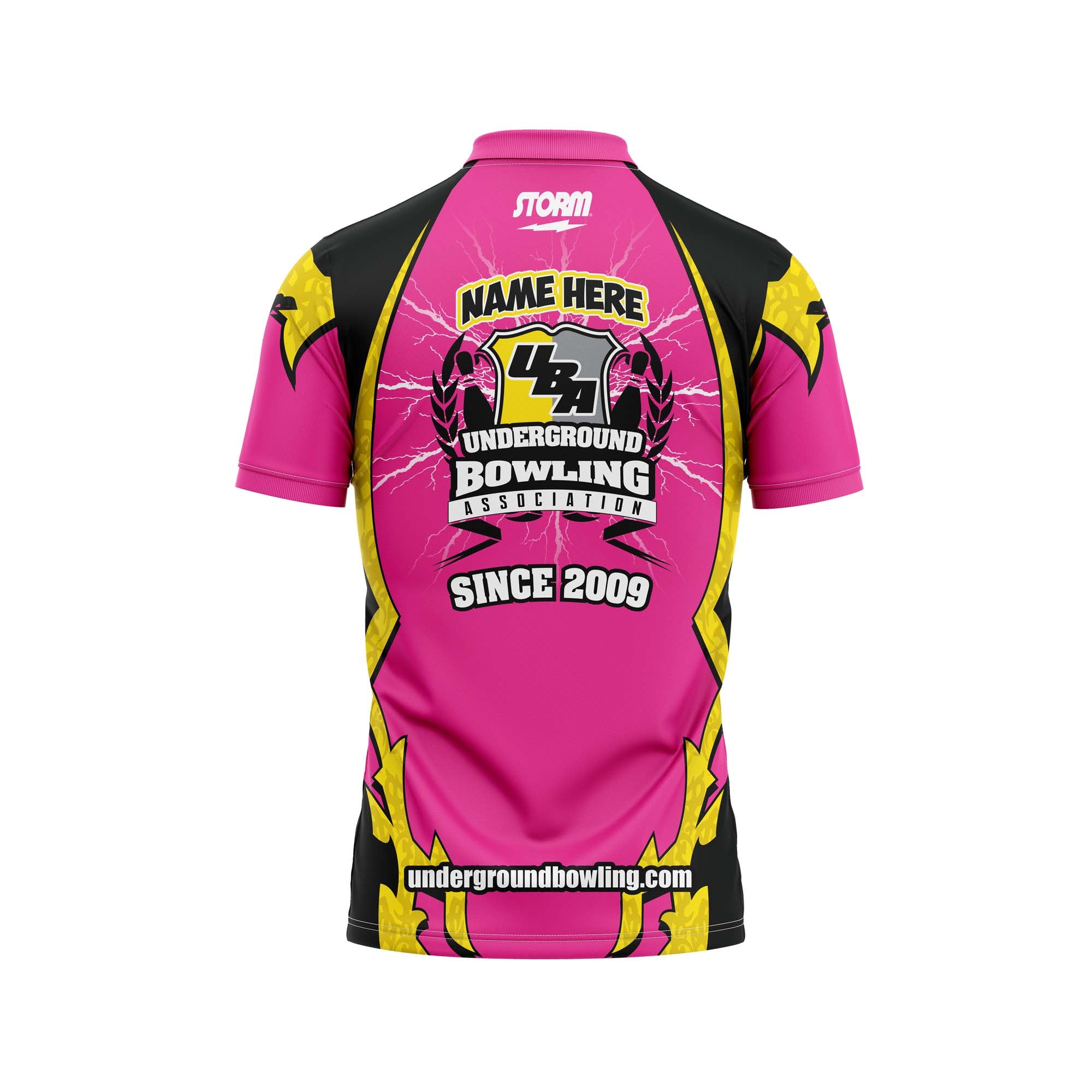 Kryptonite Hot Pink Black Yellow Jersey