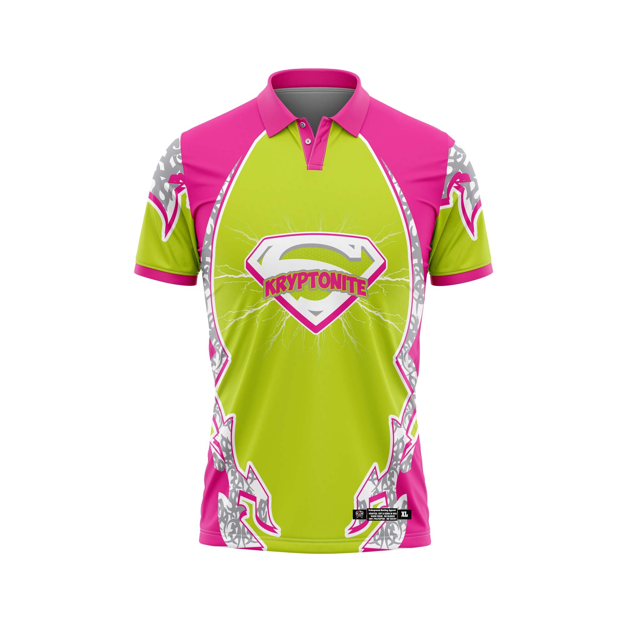 Kryptonite Lime / Pink Jersey