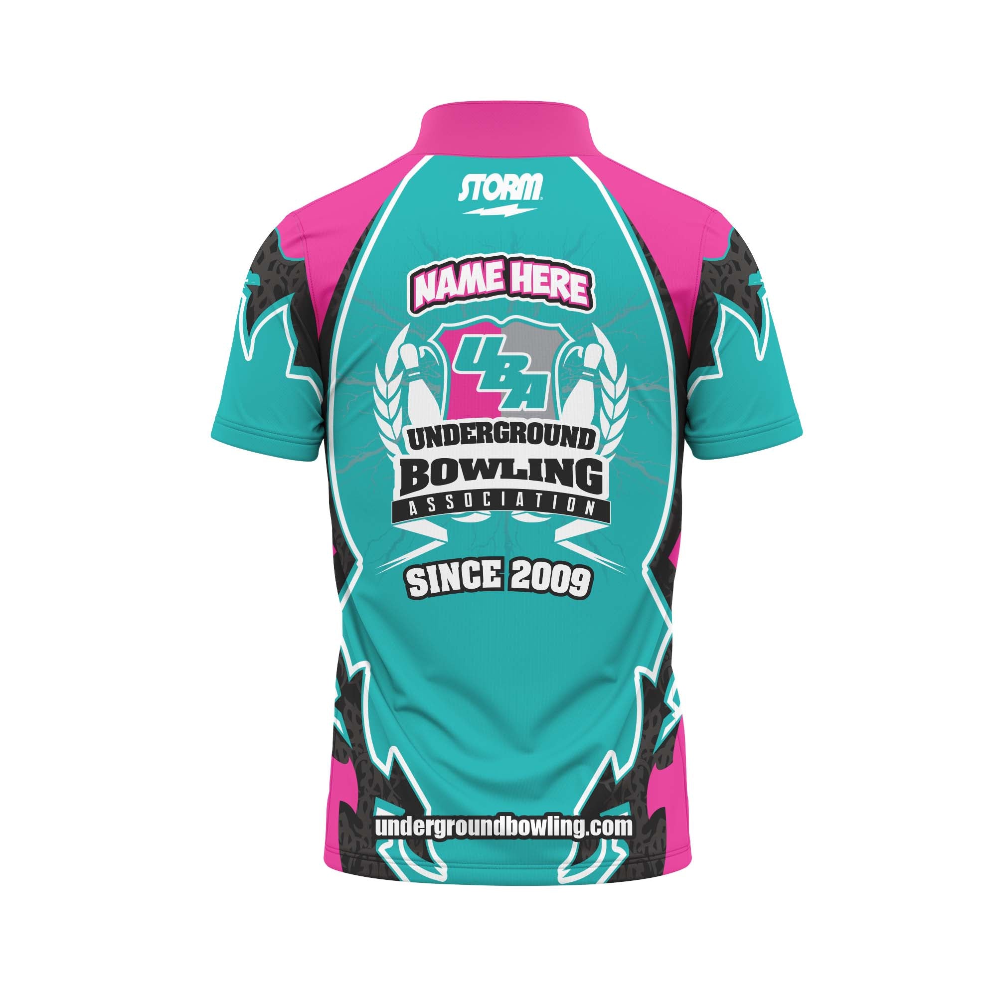 Kryptonite Pink-Teal-Black Jersey