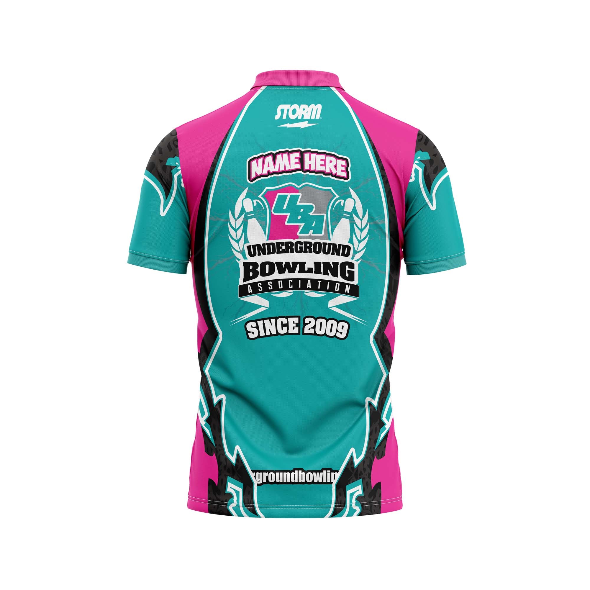 Kryptonite Pink-Teal-Black Jersey