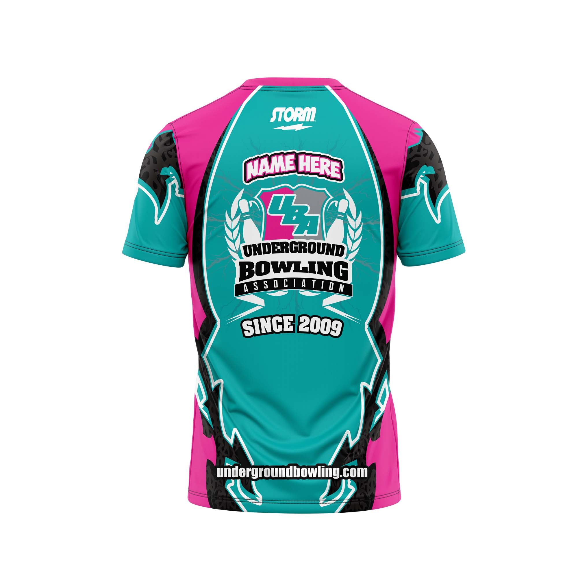 Kryptonite Pink-Teal-Black Jersey