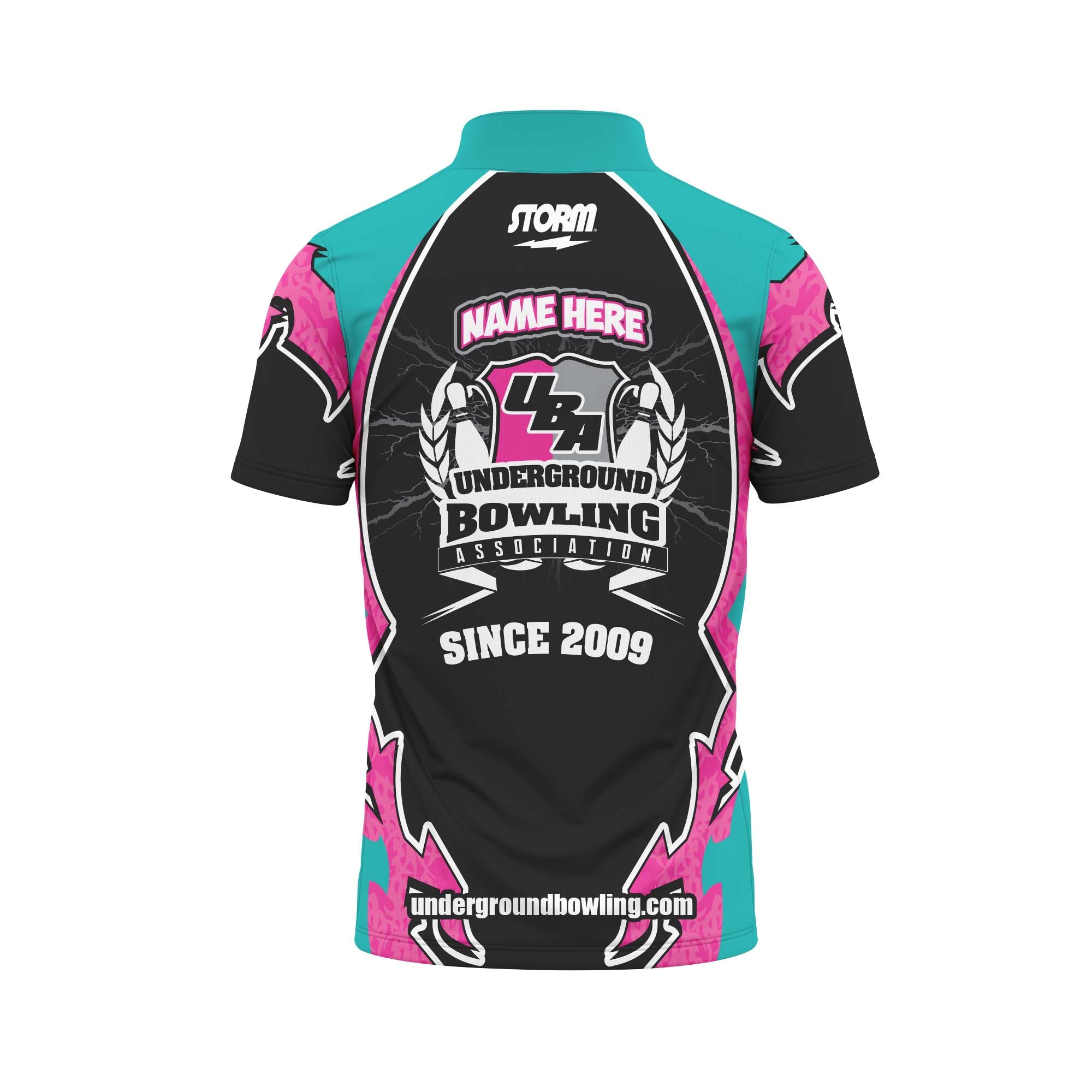 Kryptonite Teal Black Pink Jersey