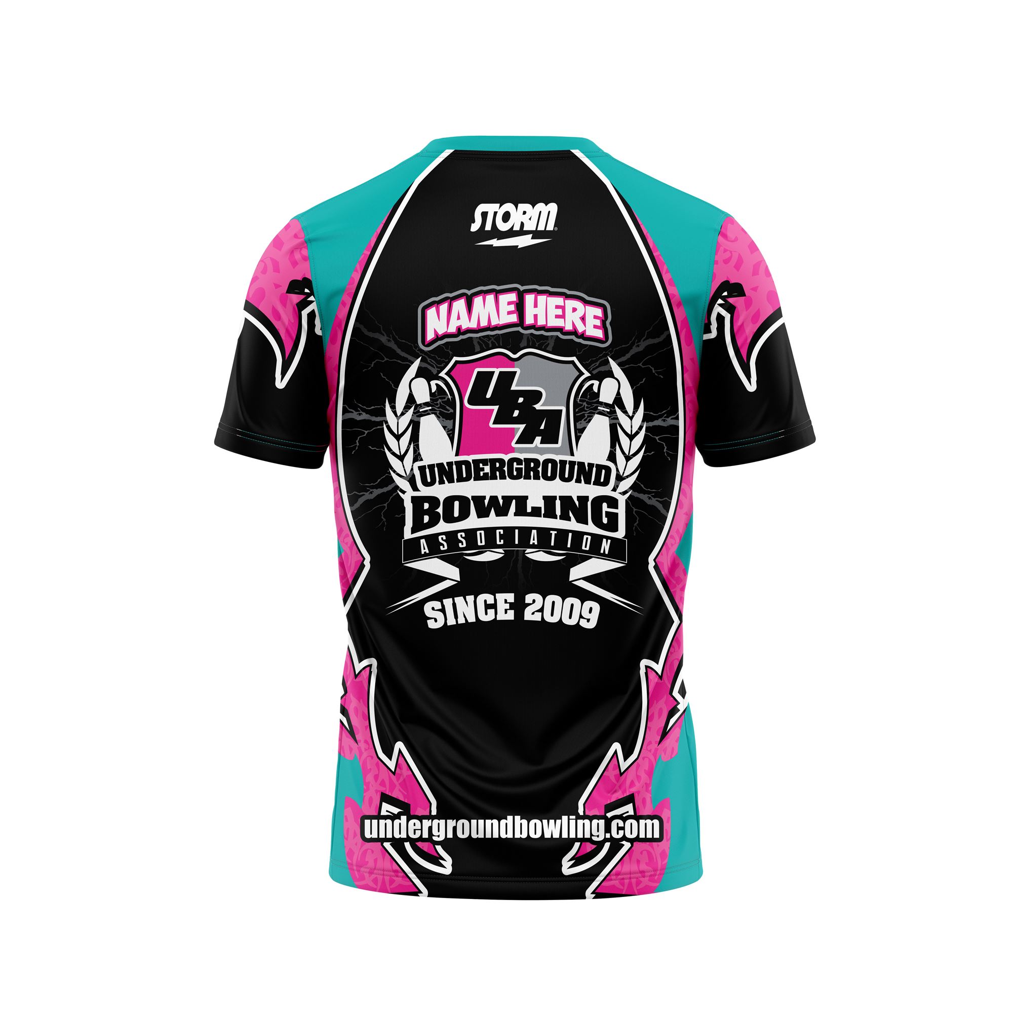 Kryptonite Teal Black Pink Jersey