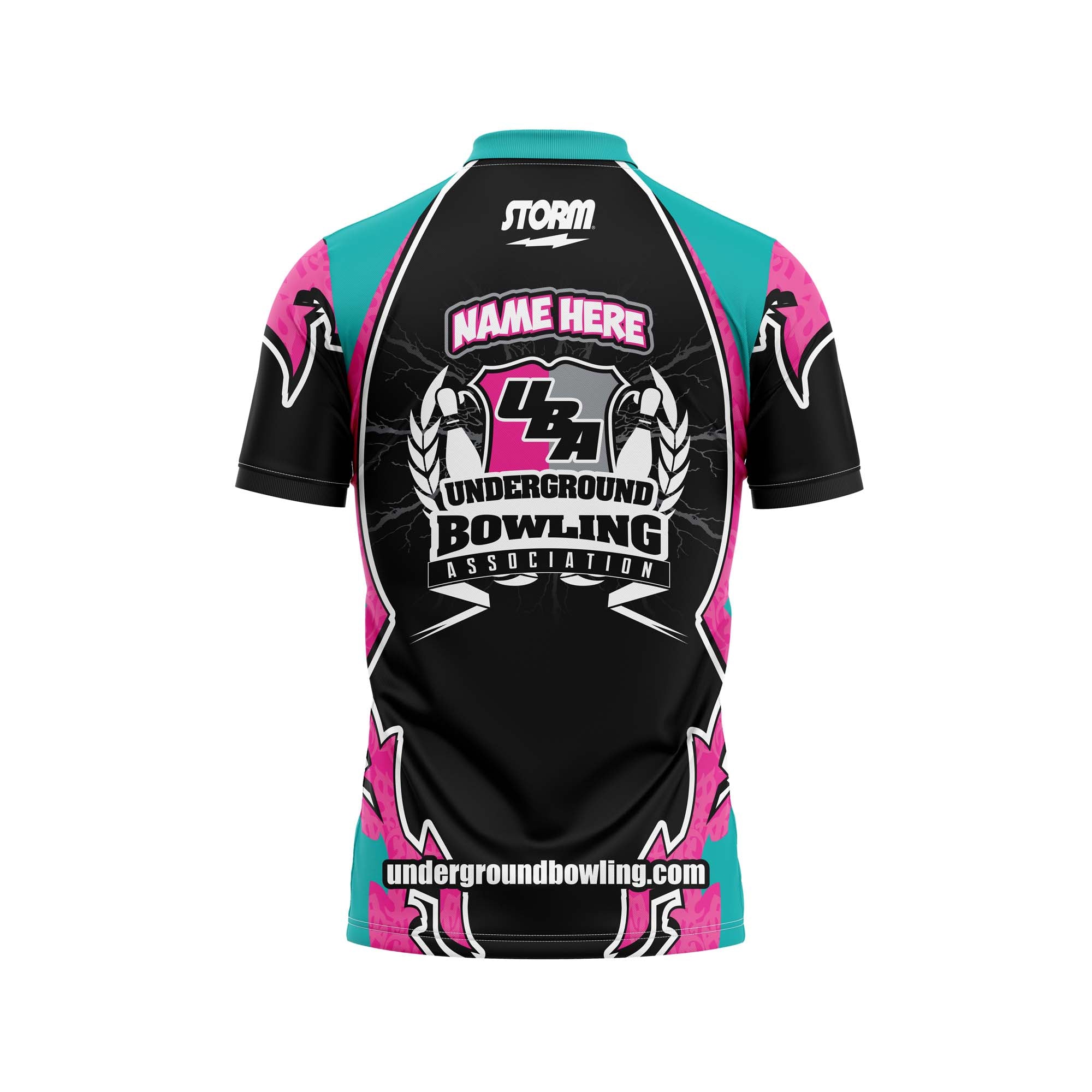 Kryptonite Teal Black Pink Jersey