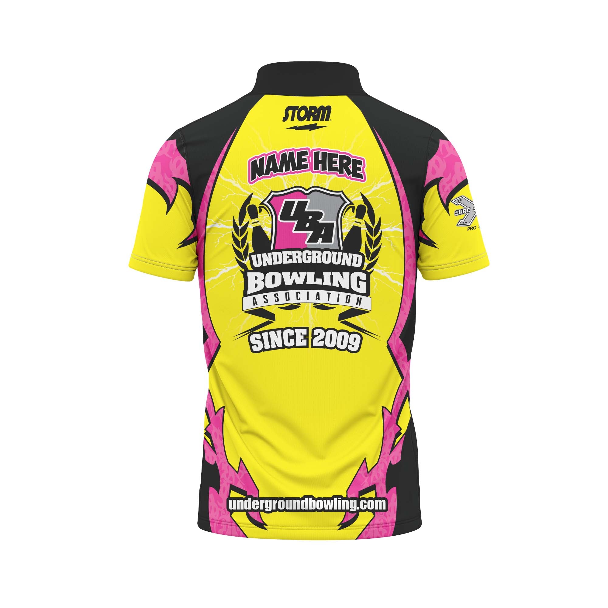 Kryptonite Yellow Black Hot Pink Jersey