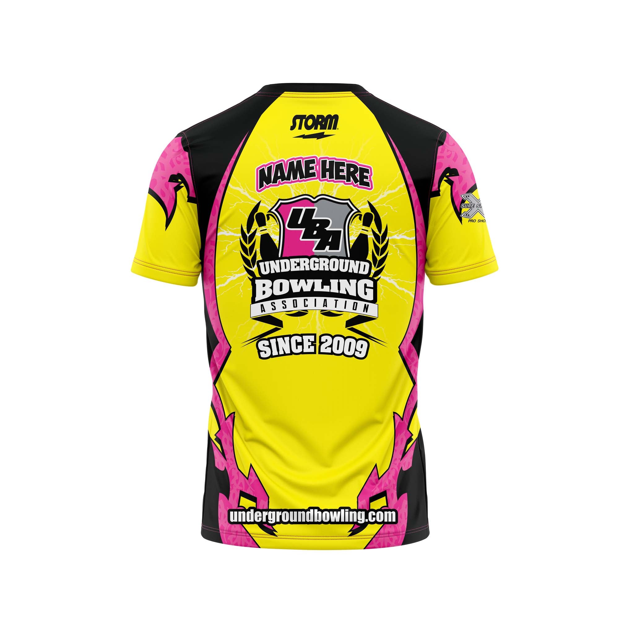 Kryptonite Yellow Black Hot Pink Jersey