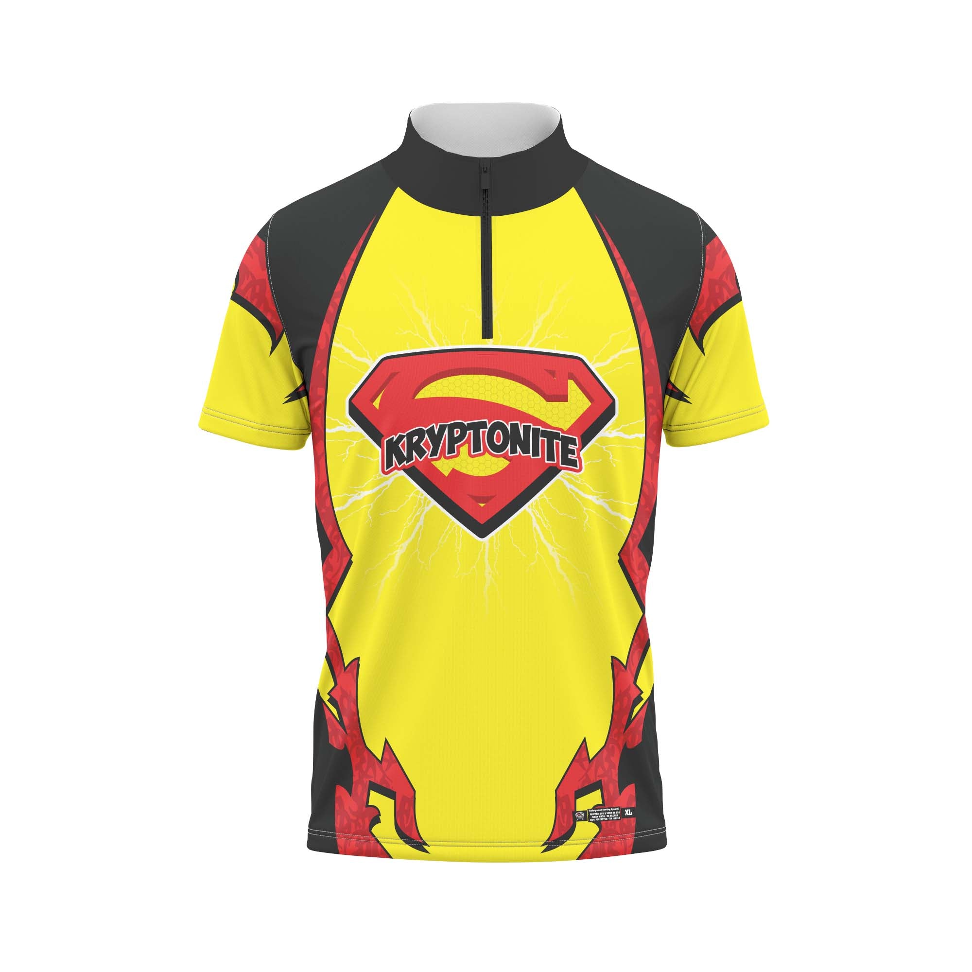 Kryptonite Yellow / Black Jersey